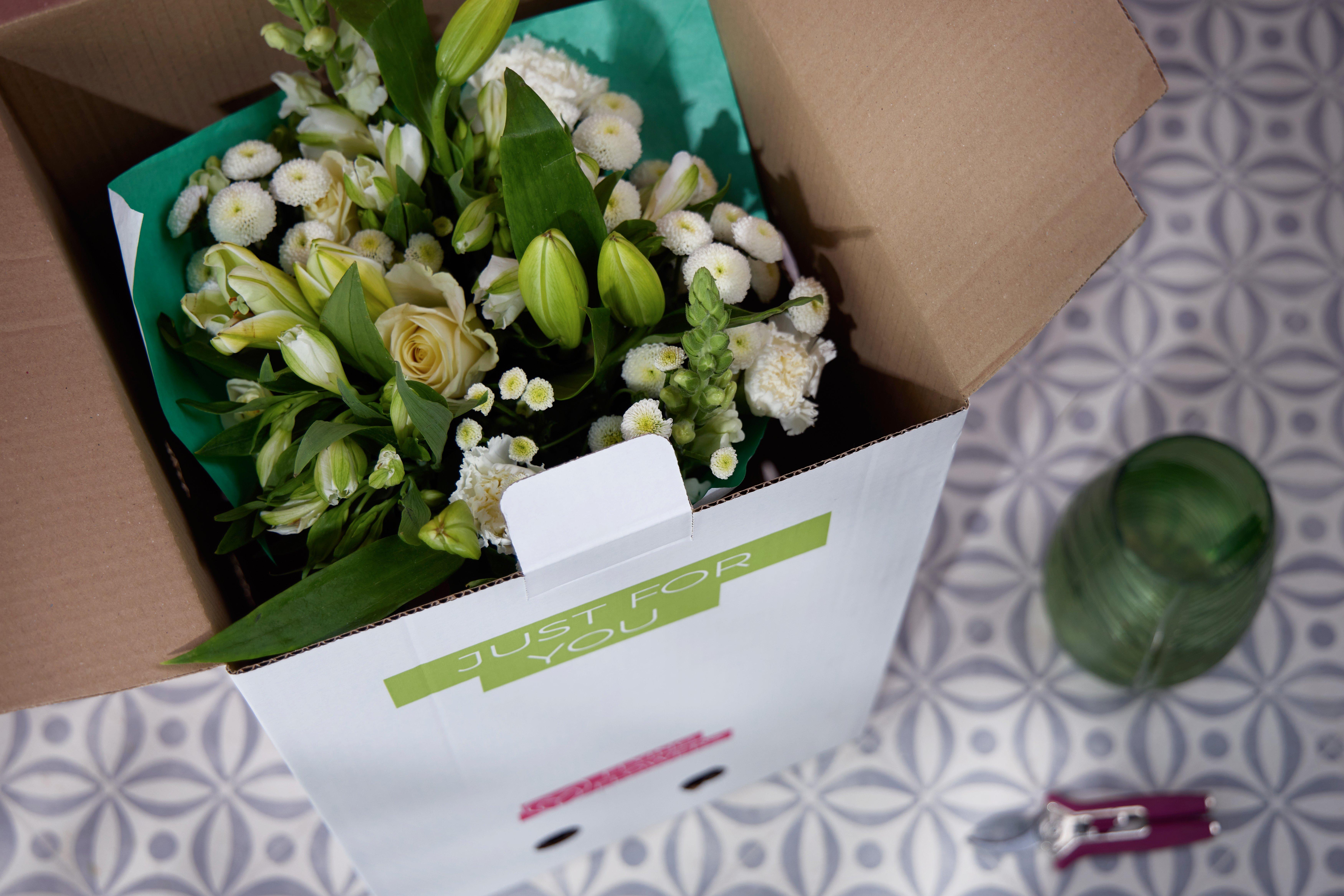 Delivered in bud