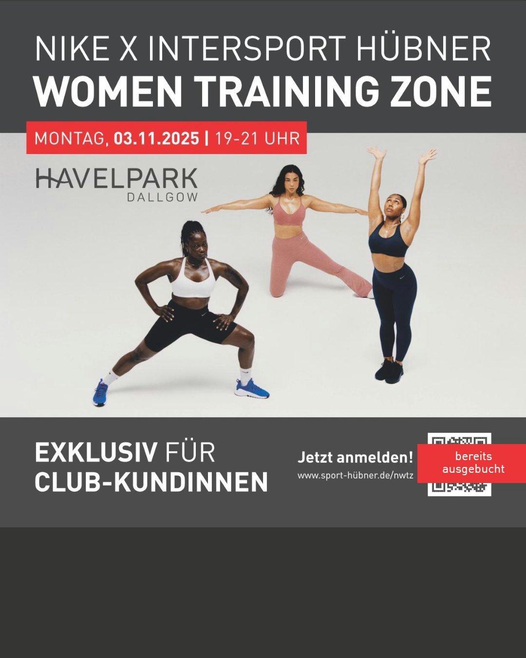 Nike Women Trainingzone am 03.11.