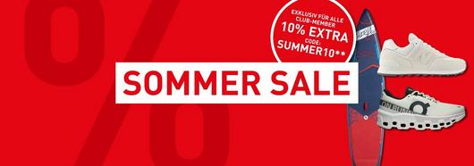 Sommersale bis zu 60% reduziert