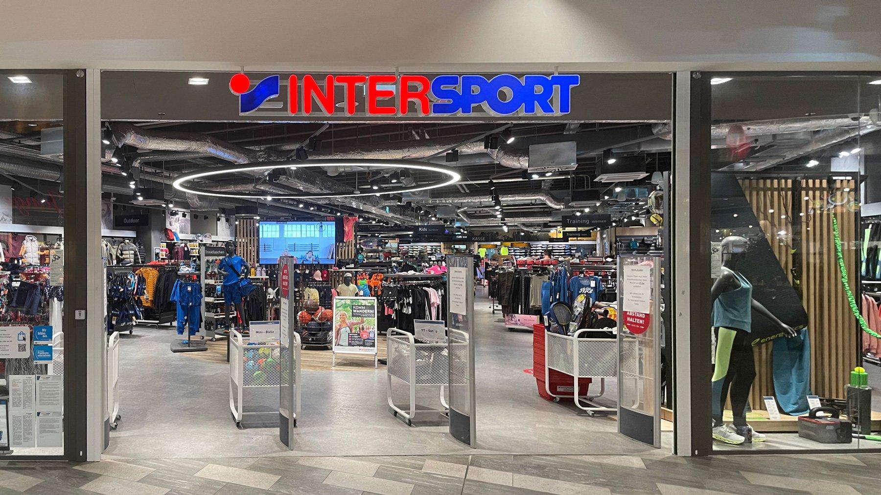 INTERSPORT Hübner Eingangsbereich Havelpark Dallgow