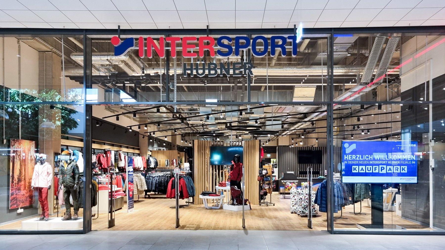 INTERSPORT Hübner Eingangsbereich Kaufpark Dresden Nickern