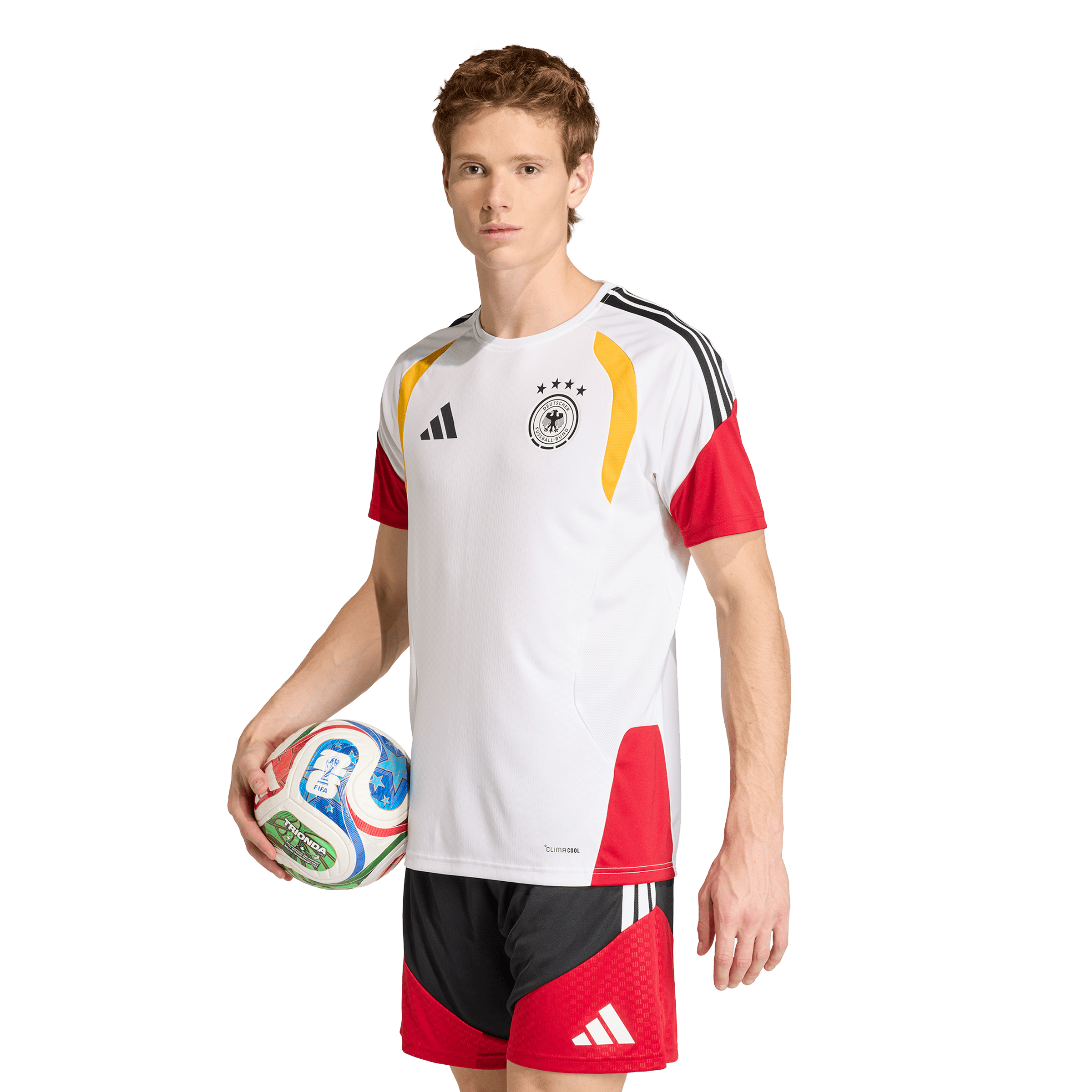 Mann im WM Fanshirt