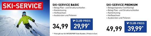 Ski-Service-Preise