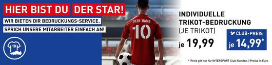 Trikot-Bedruckungsservice