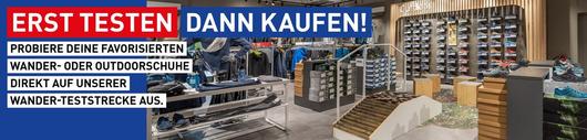 Wander-Teststrecke vor Ort