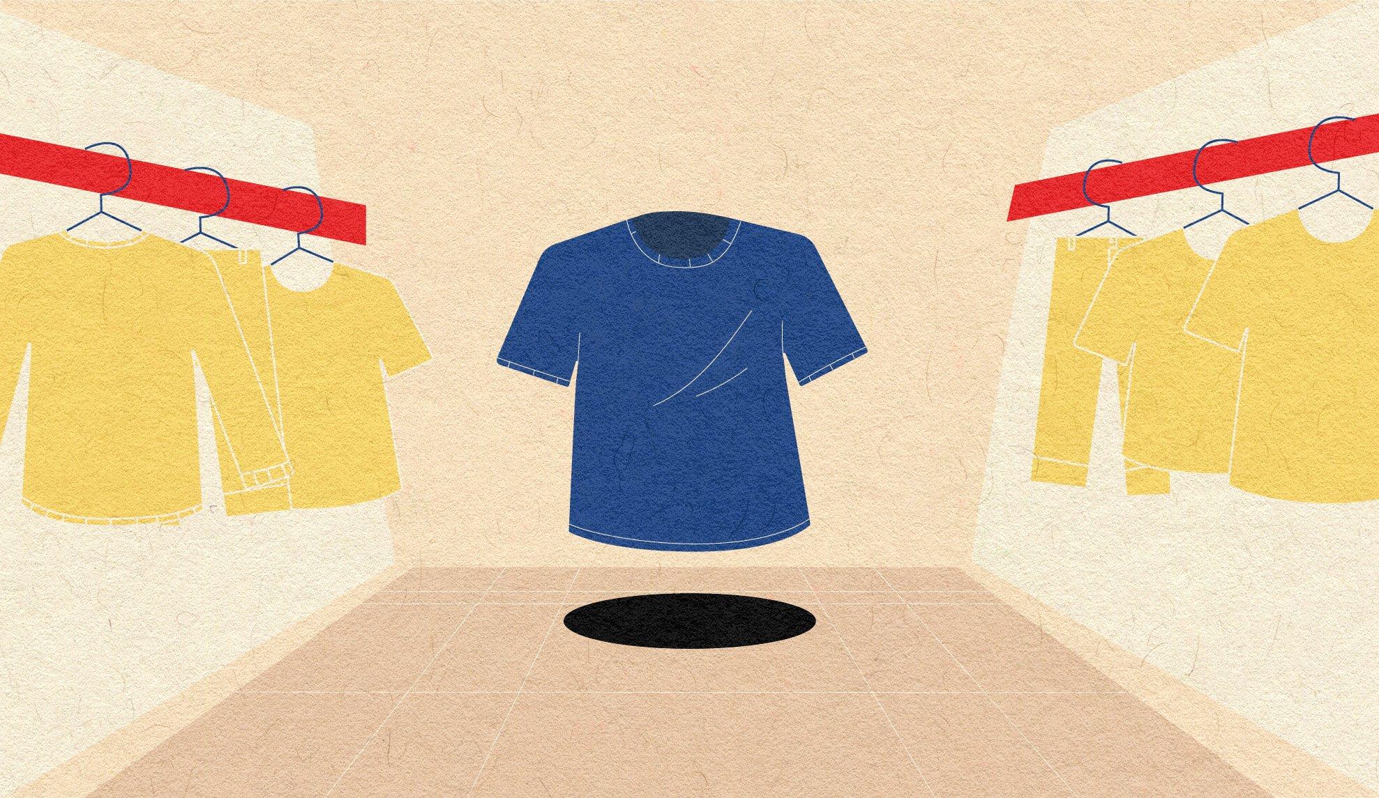 Besonderes T-Shirt - Kaufen, zurückgeben und Neues Shirt erhalten