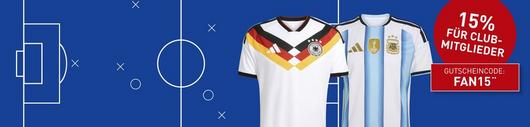 Trikots & Fanbekleidung für die Fussball WM
