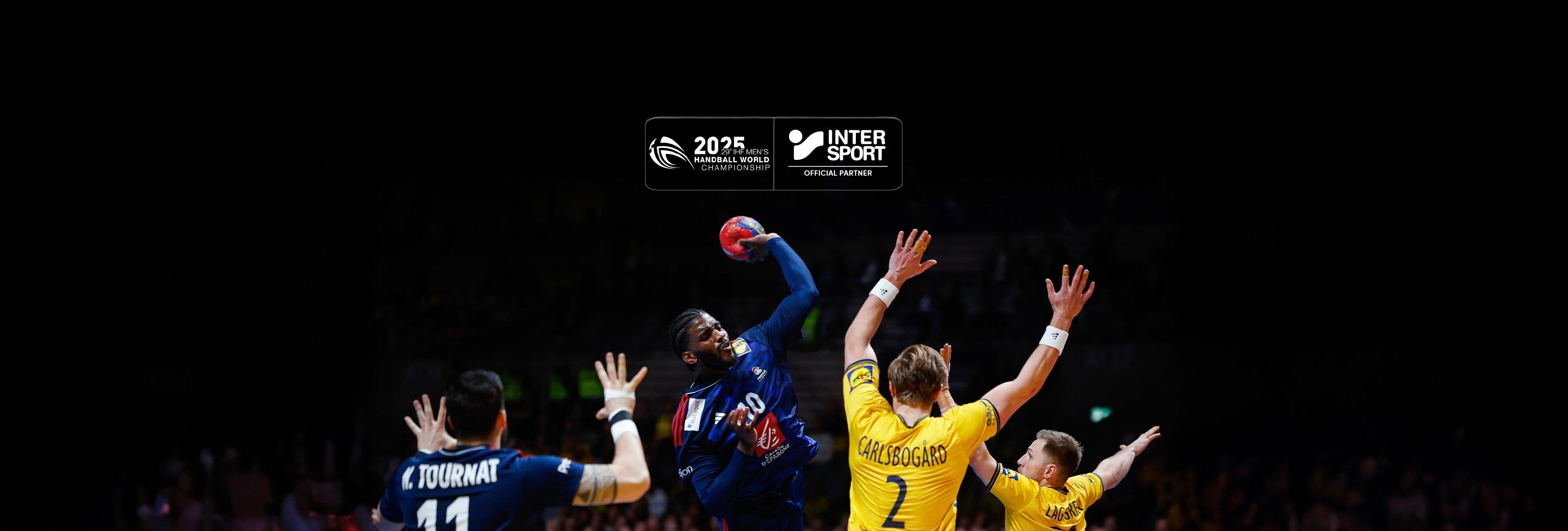Handball zur WM 2025 jetzt entdecken bei INTERSPORT