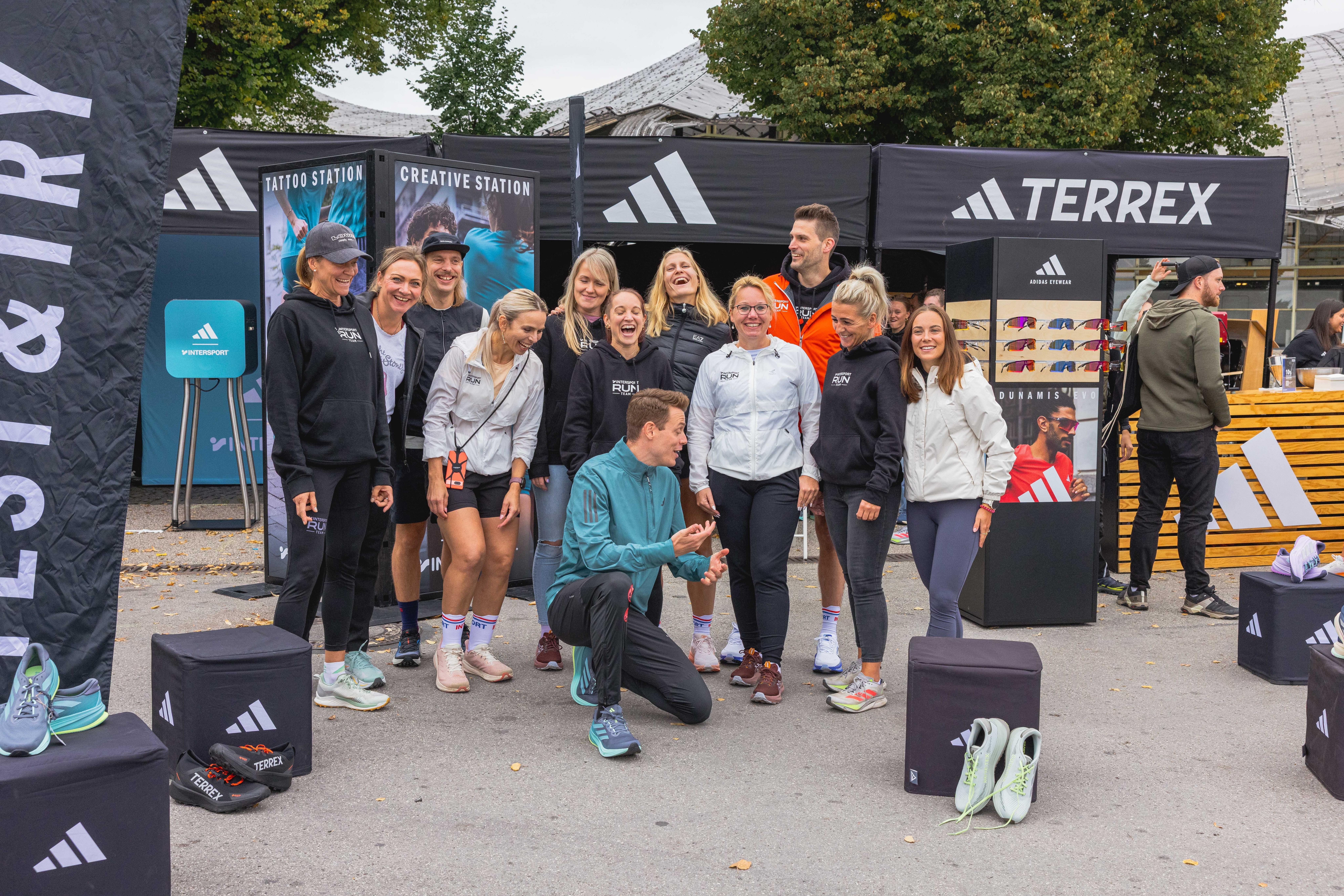 INTERSPORT Urban Trail Run - Expo Area vor dem Lauf