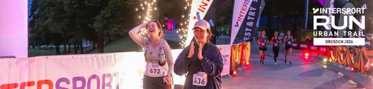 Melde dich jetzt beim INTERSPORT Urban Trail Run 2026 in Dresden an!