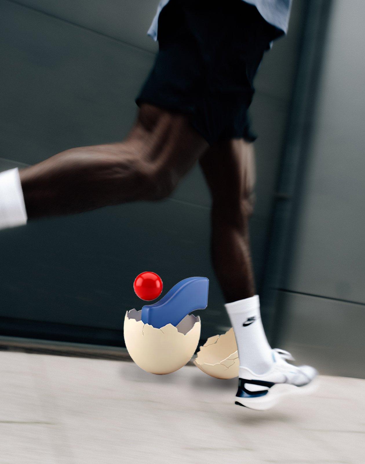 Laufschuhe zu Ostern