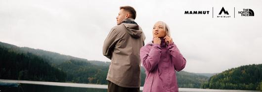 Outdoorjacken für nasses Herbstwetter
