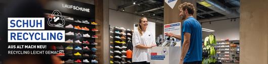 Schuh-Recycling bei INTERSPORT - Aus alt mach neu!