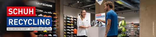 Schuh-Recycling bei INTERSPORT - Aus alt mach neu!