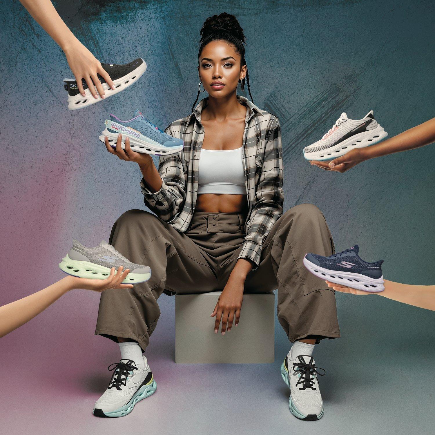 Entdecke Damenschuhe von Skechers