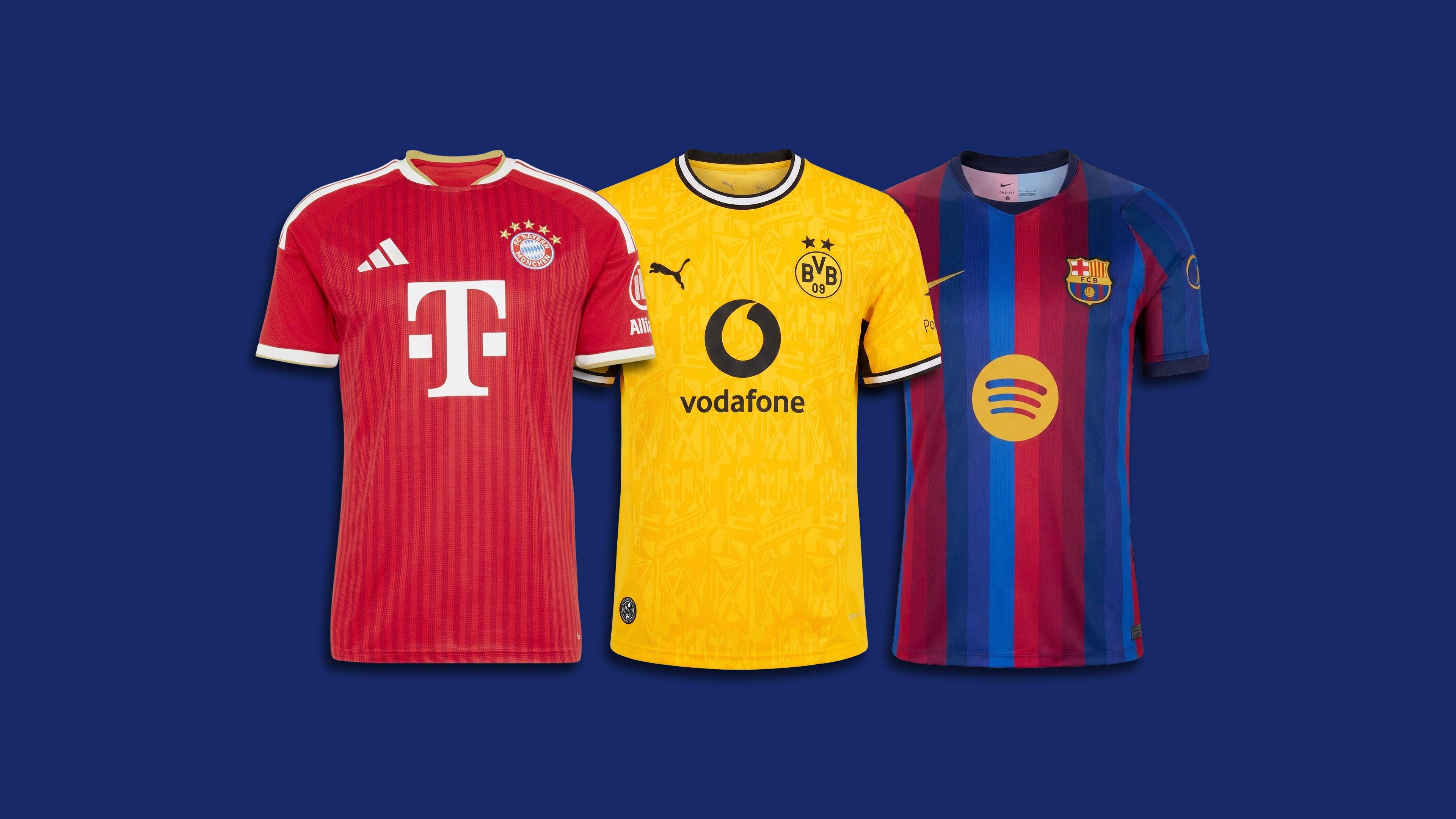 Fußballtrikots Neuheiten