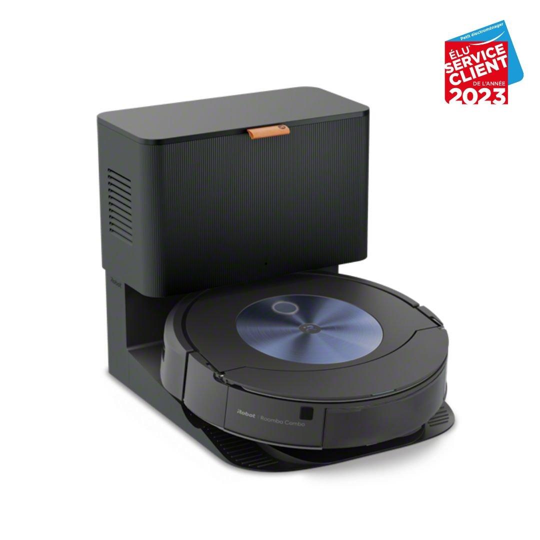 Robot aspirateur et laveur de sols Roomba Combo® j7+ connecté au Wi-Fi