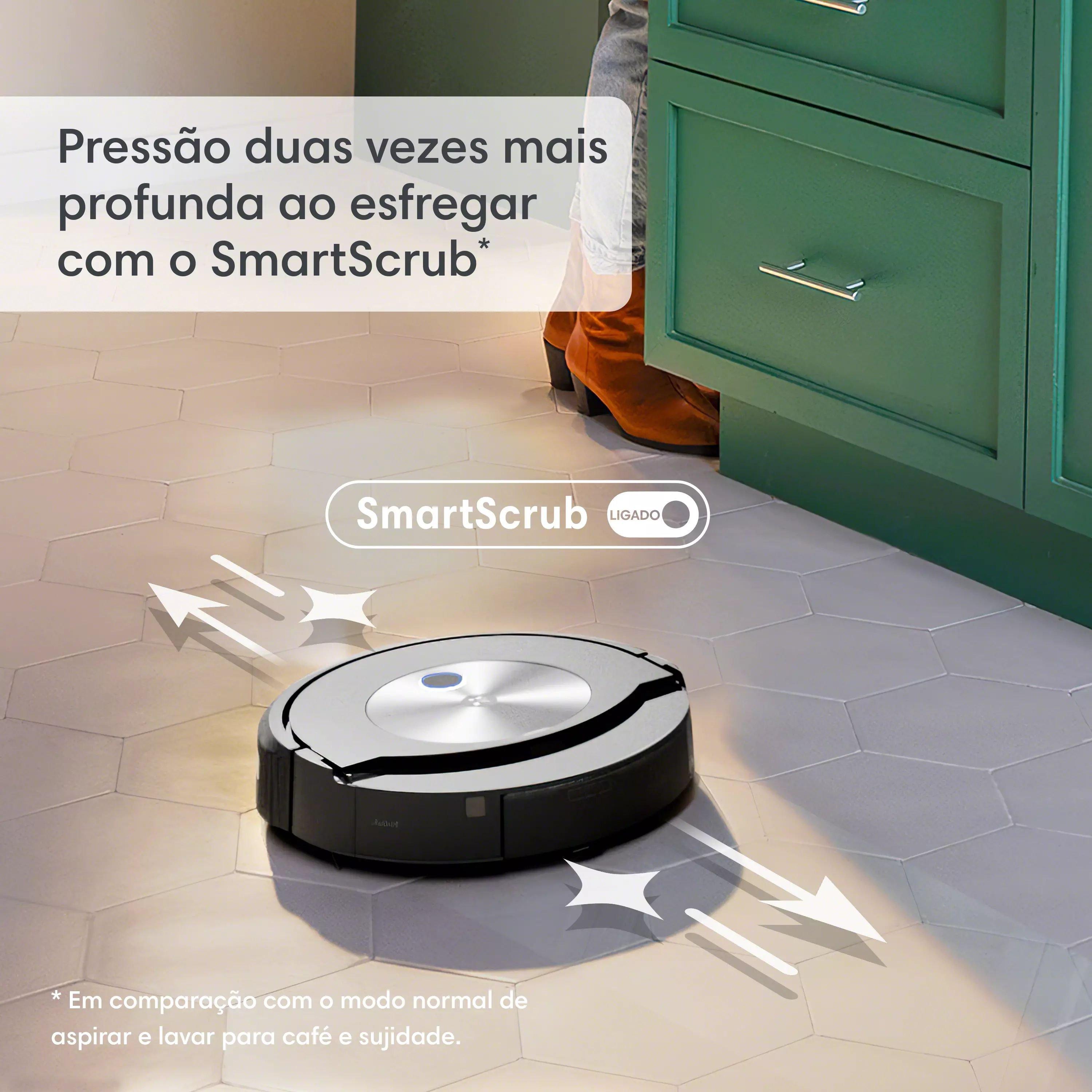 Aspirador Robô IROBOT Roomba J7 Grafite