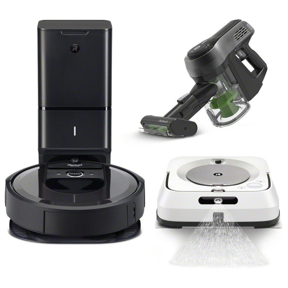 iRobot Roomba i7 Plus (7550), MSRP $899; INCLUDES extra sweeper & Disposal  Bags