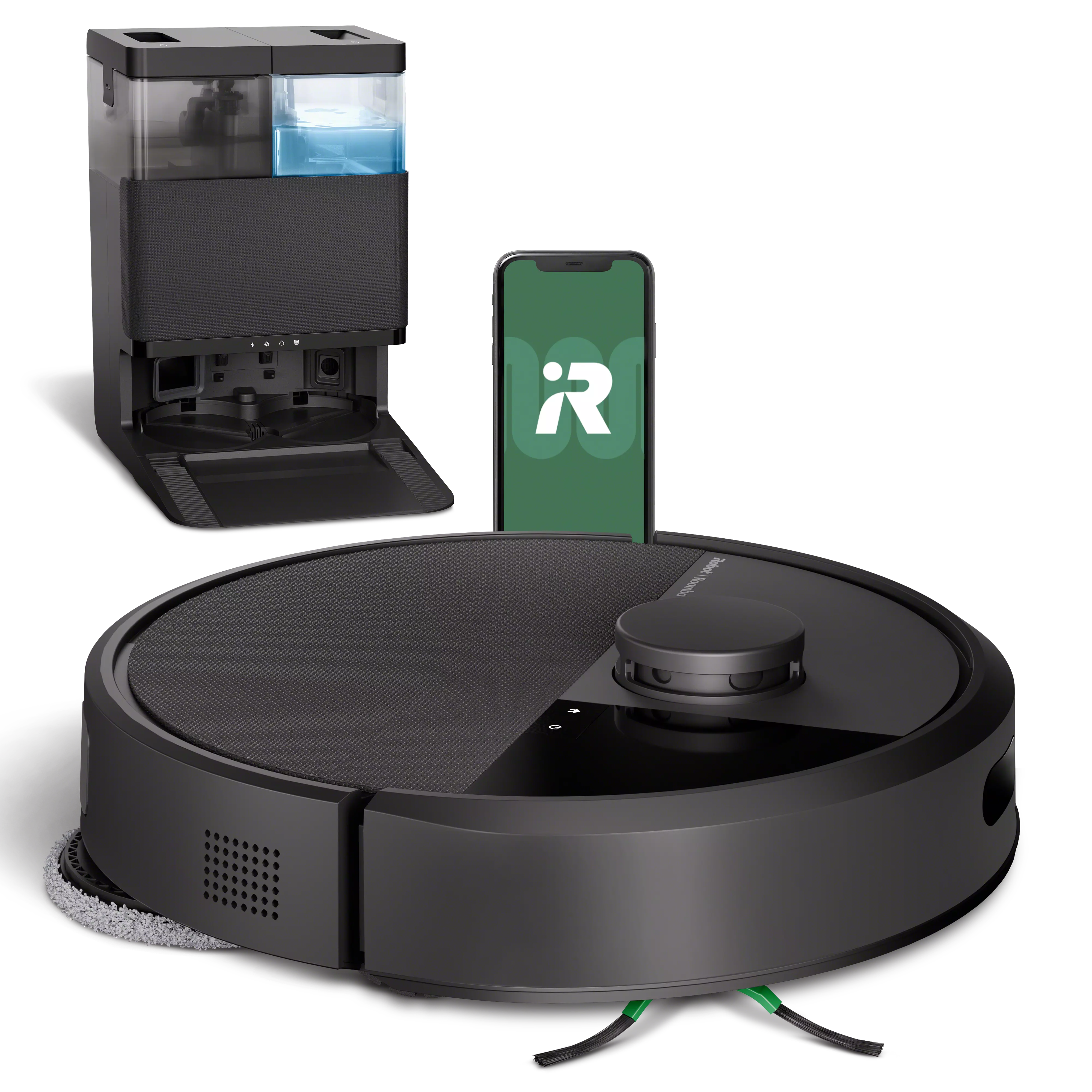 Roomba® Plus 405 Combo Robot + AutoWash™ dock - Black