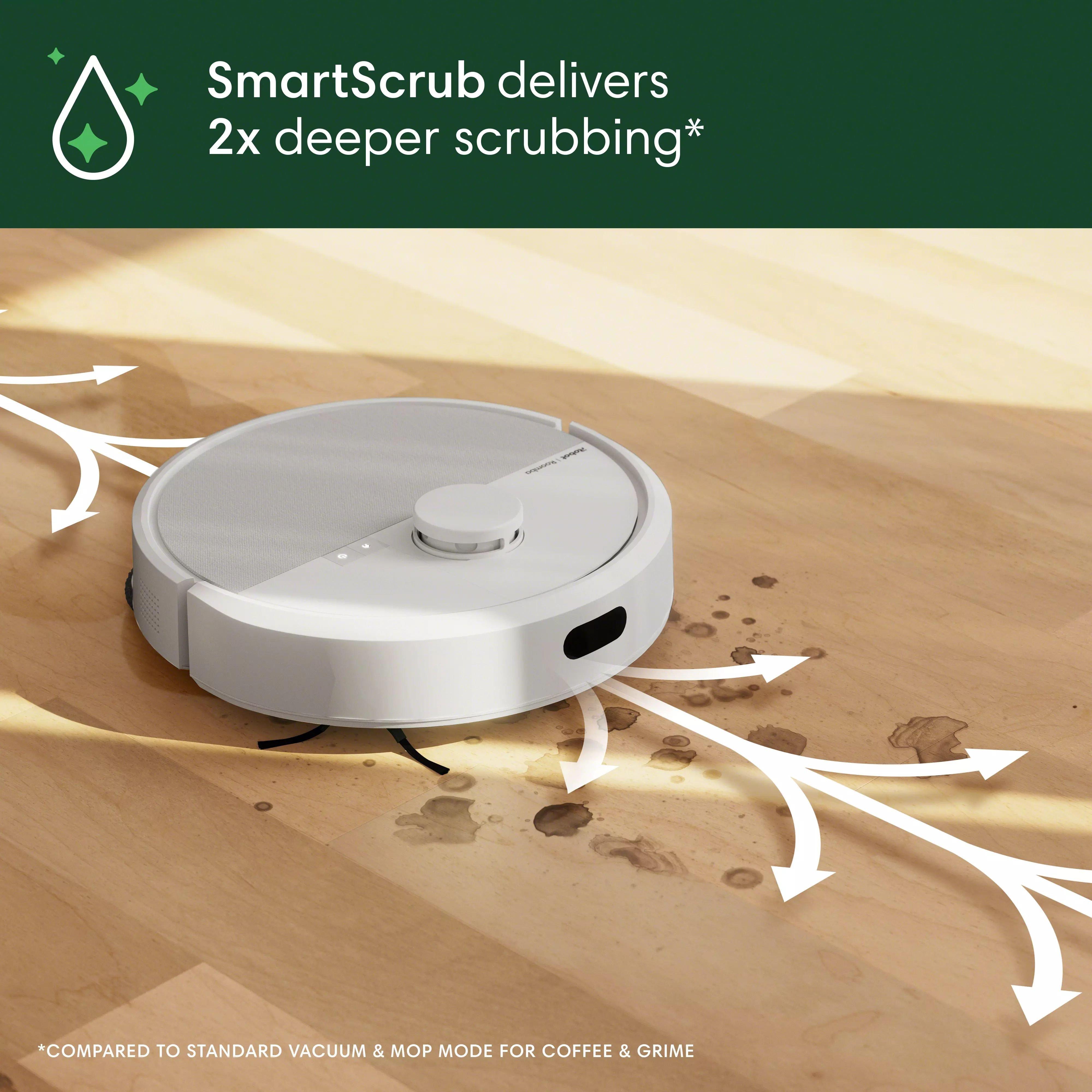 Roomba® Plus 405 Combo Robot + AutoWash™ dock - White