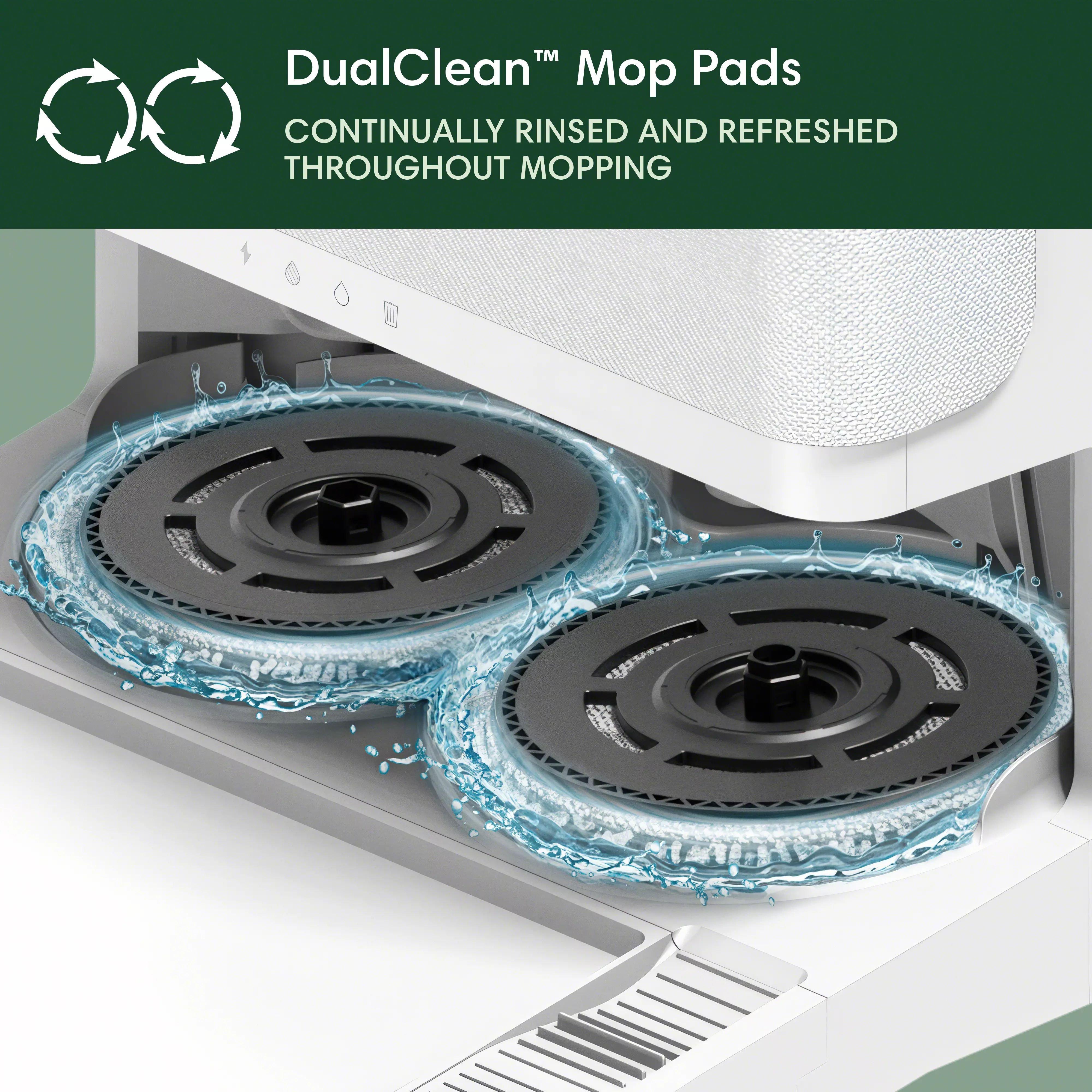 Roomba® Plus 405 Combo robot + AutoWash™ dock - White