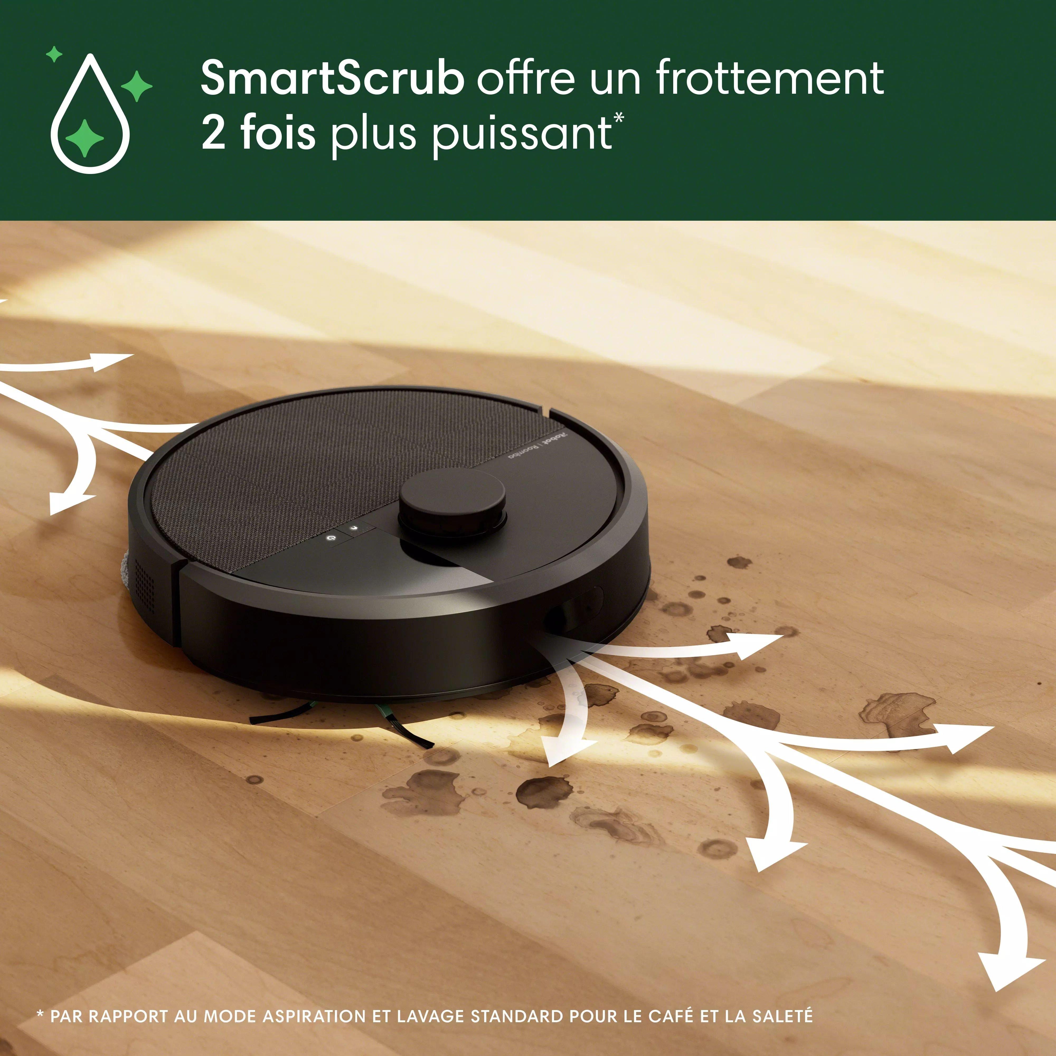 Robot Roomba® Plus 406 Combo + base AutoWash™ - Noir