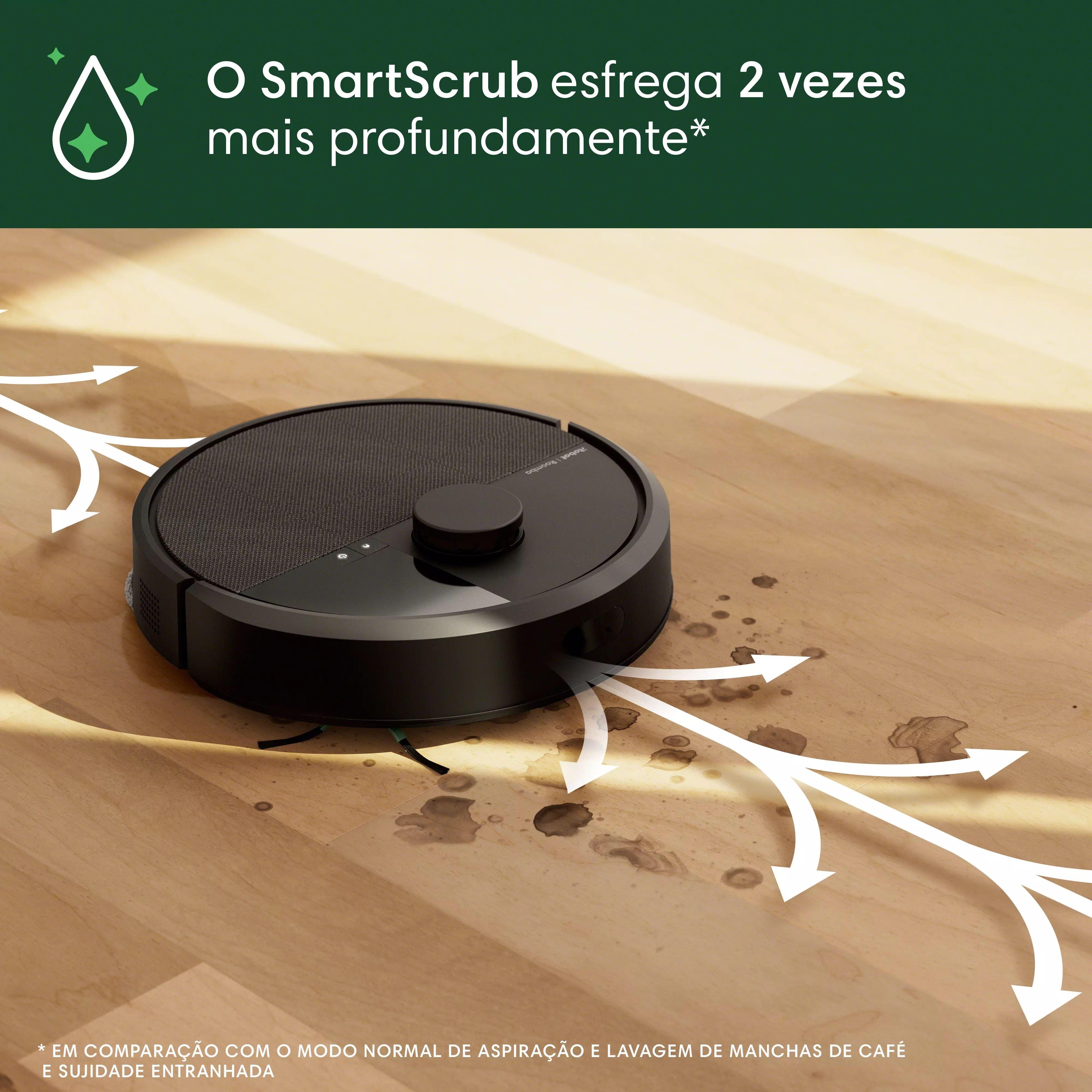 Roomba® Combo 406 Plus + Base AutoWash™ – Preto