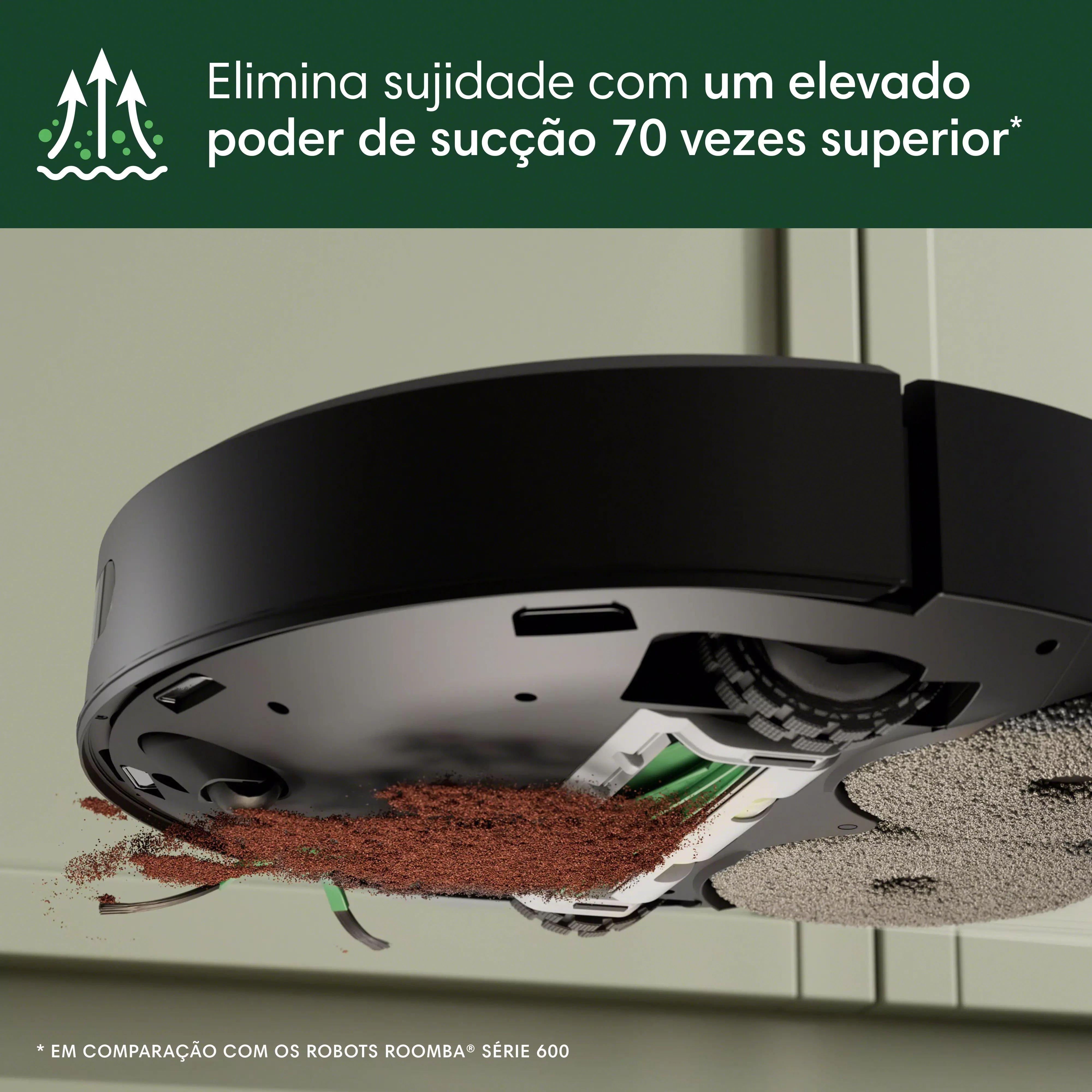 Roomba® Combo 406 Plus + Base AutoWash™ – Preto