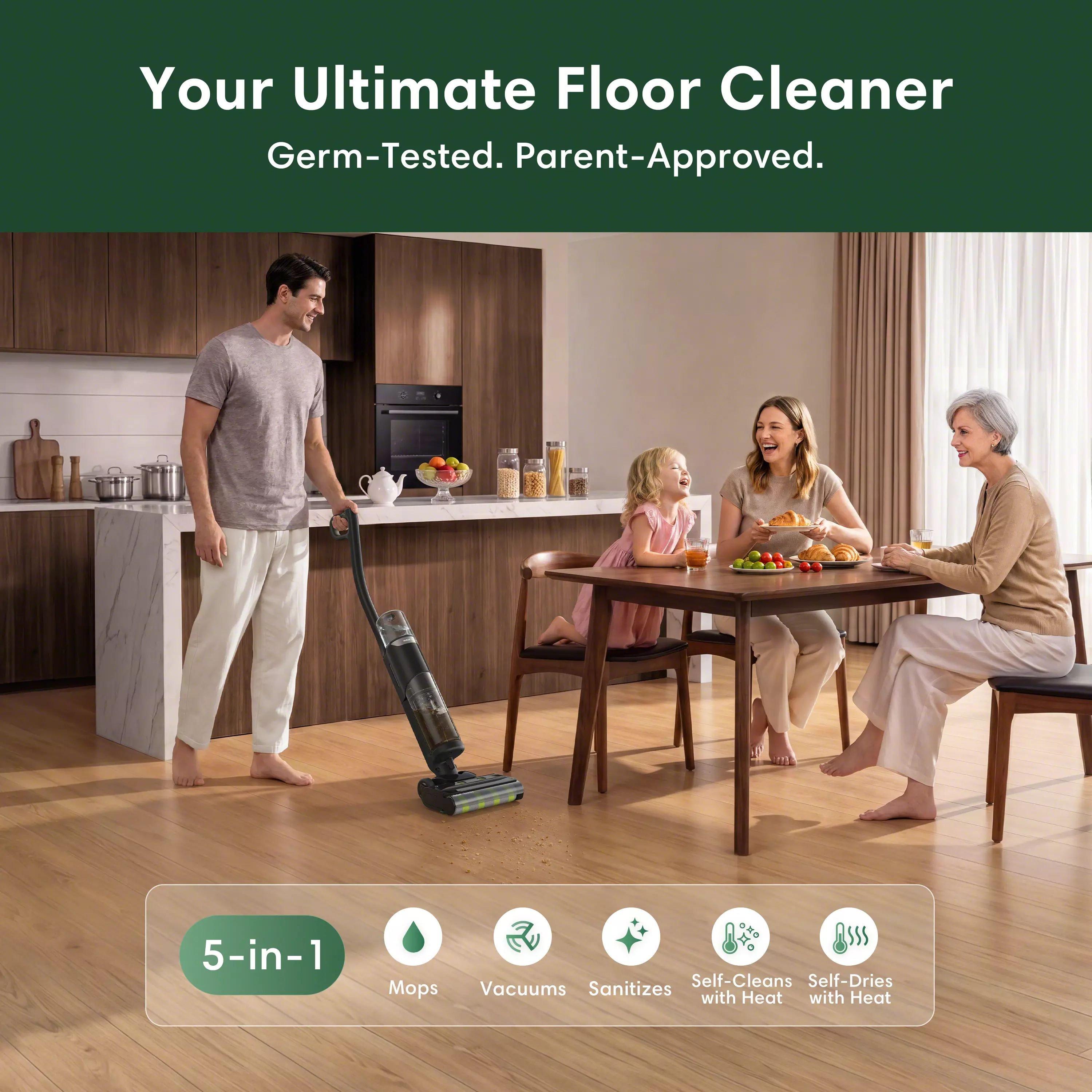 Roomba® Electro™ Plus 5-in-1 Disinfecting Hard Floor Cleaner | iRobot®