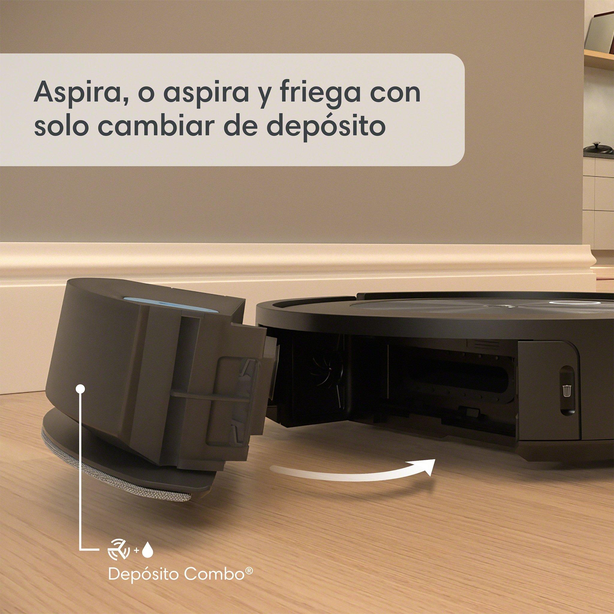 Probamos la Roomba Combo j7+, el robot que aspira y friega a la vez