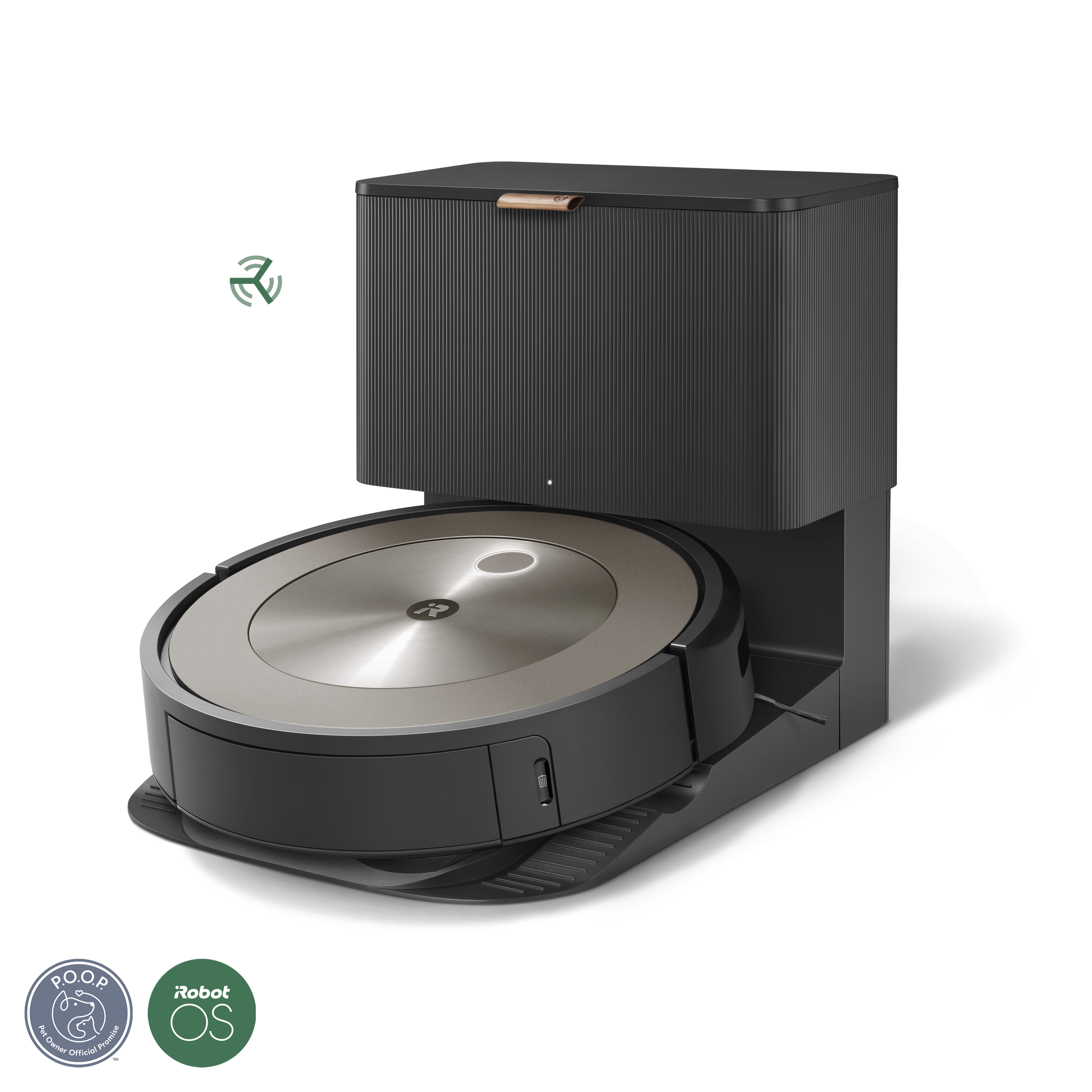 iRobot Roomba j8+ (8550) Wi-Fi Connected Self-Emptying Robot Vacuum