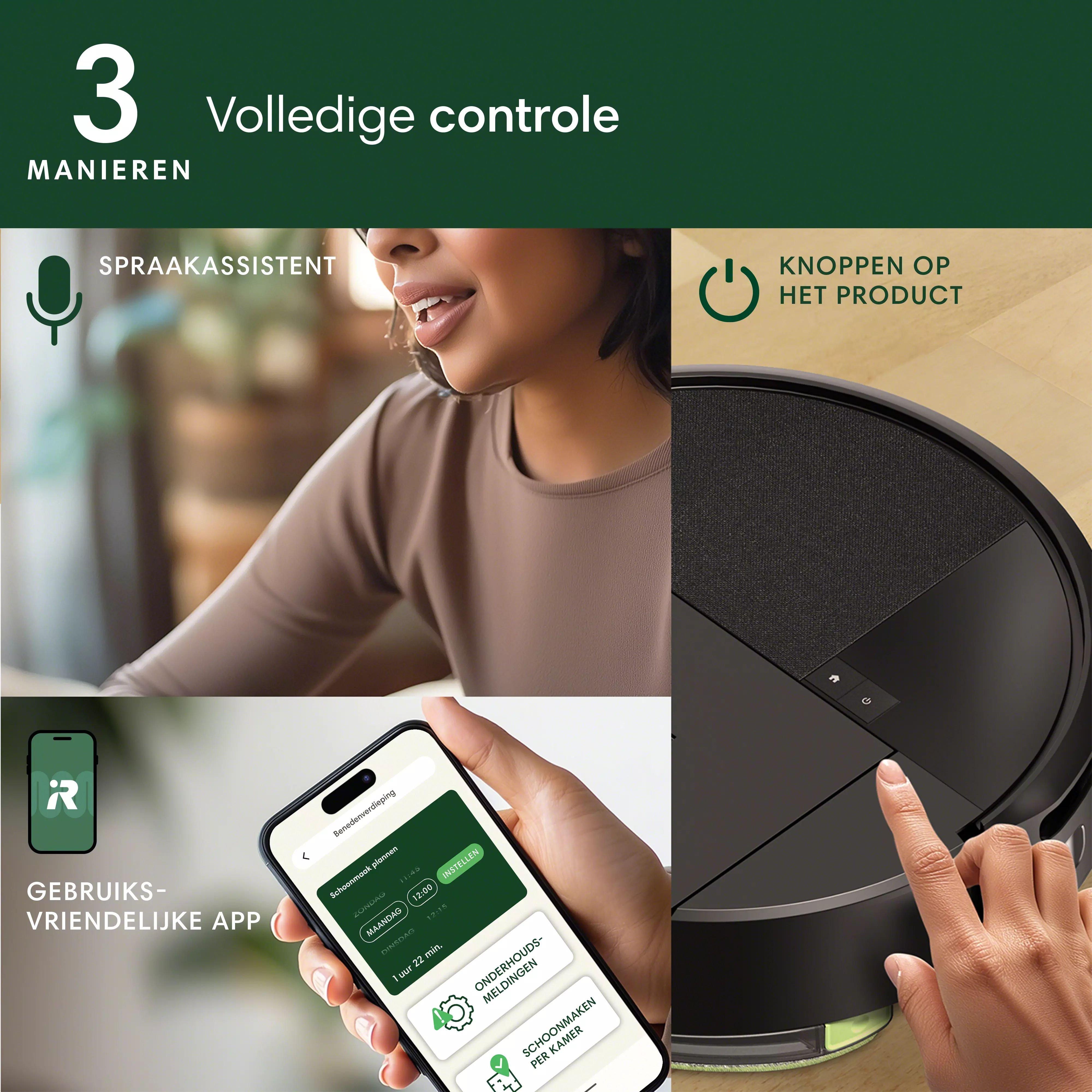 Roomba® 205 DustCompactor™ Combo Robot - zwart