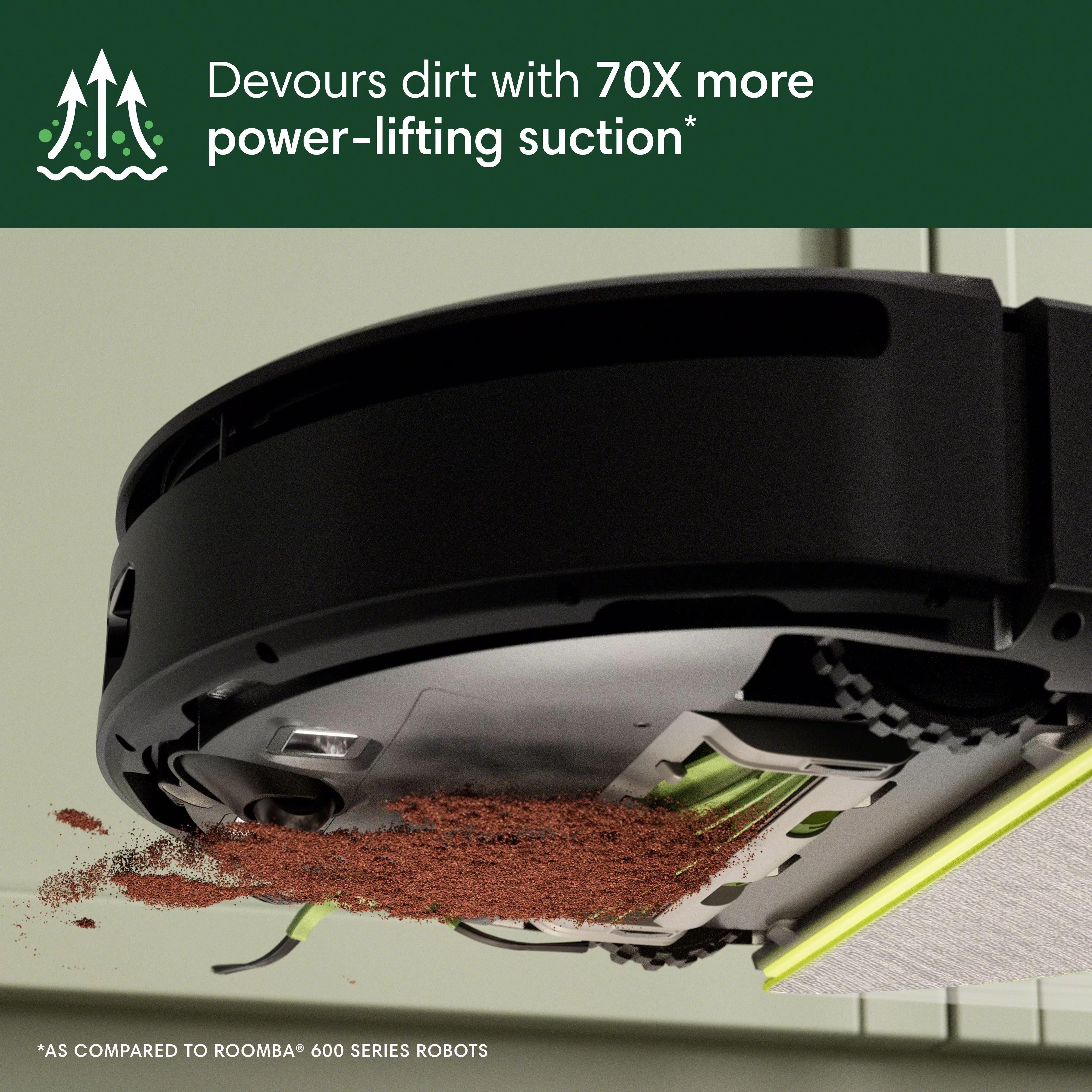 Roomba® 205 DustCompactor™ Combo Robot - Black