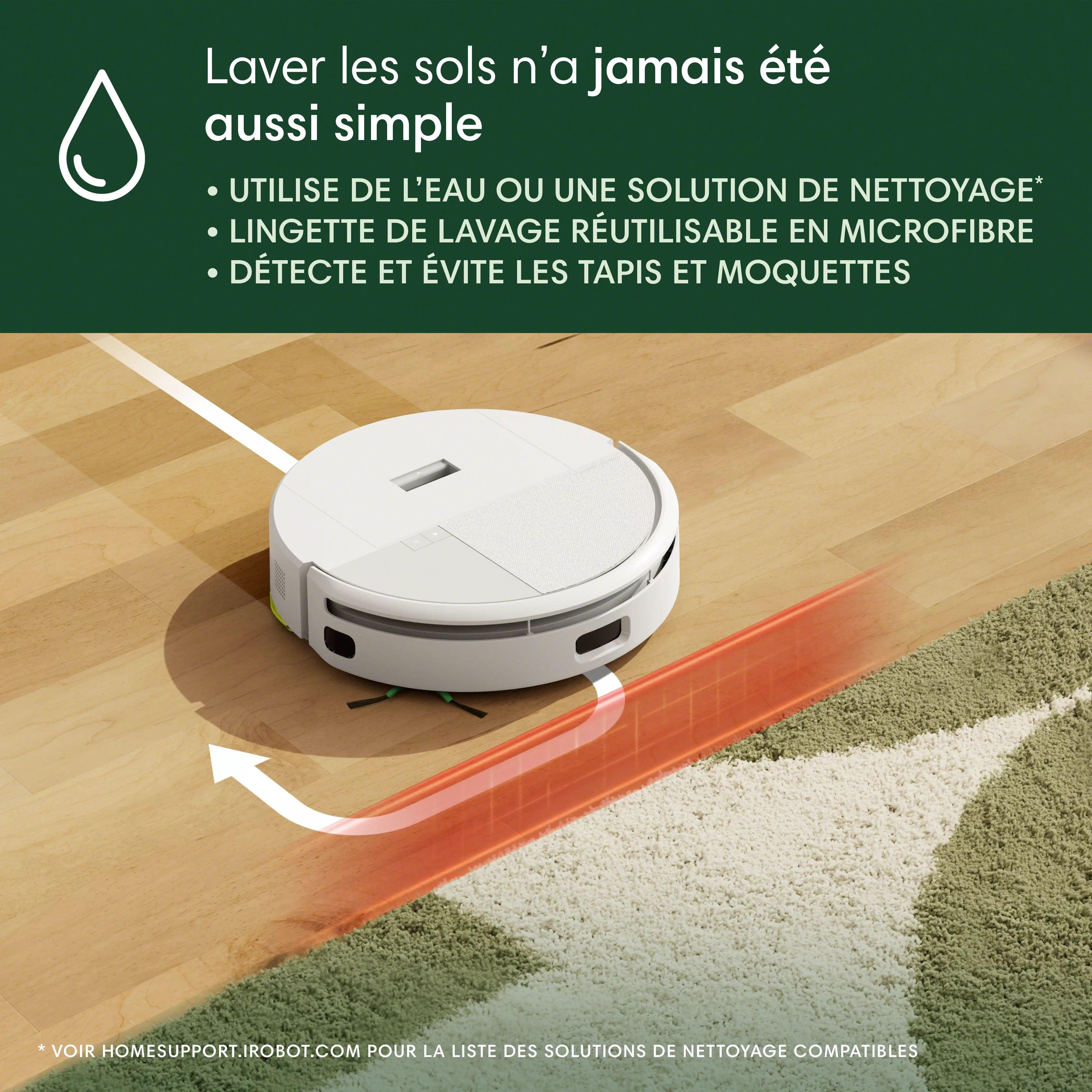 Robot Roomba® 205 DustCompactor™ Combo - Blanc