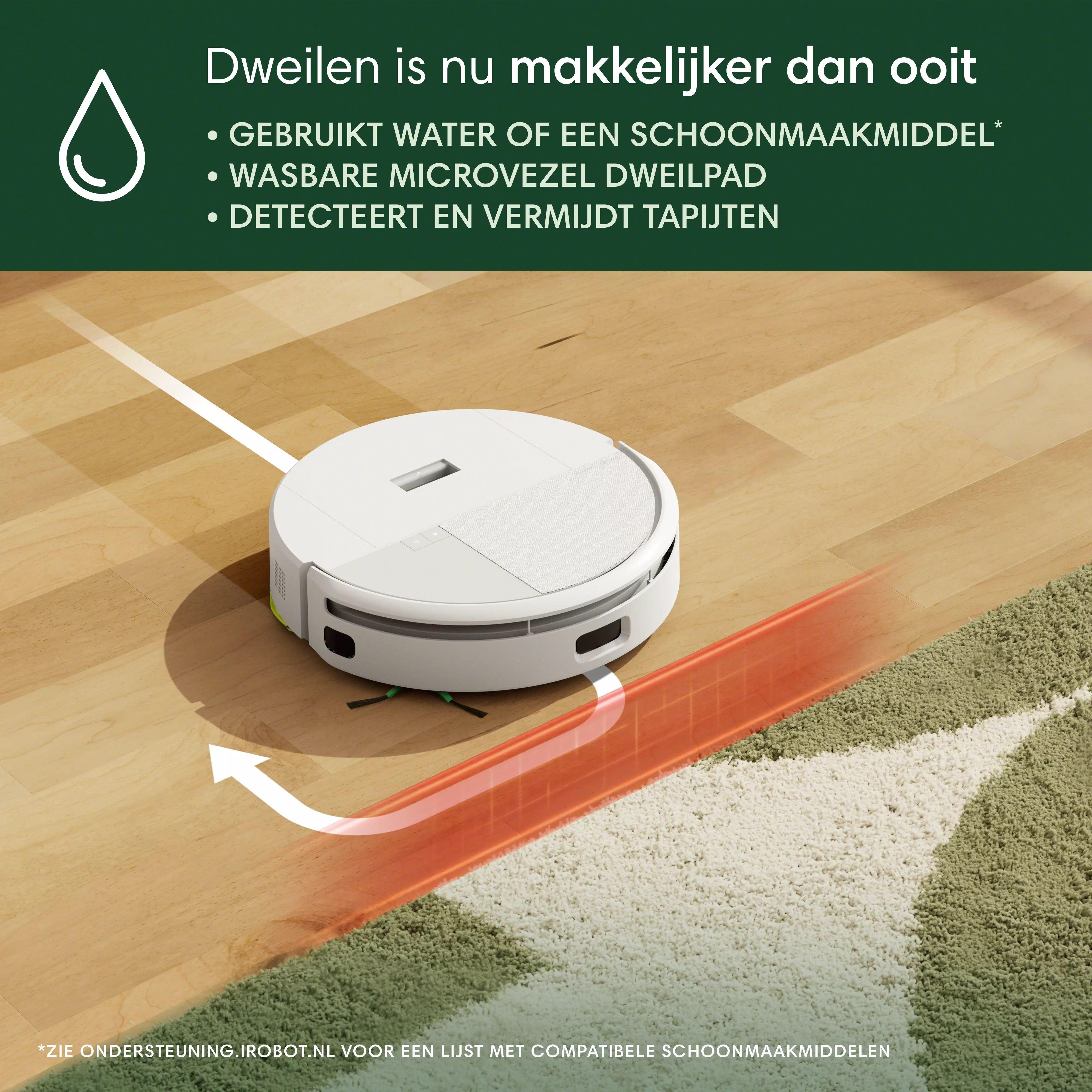 Roomba® 205 DustCompactor™ Combo Robot - wit
