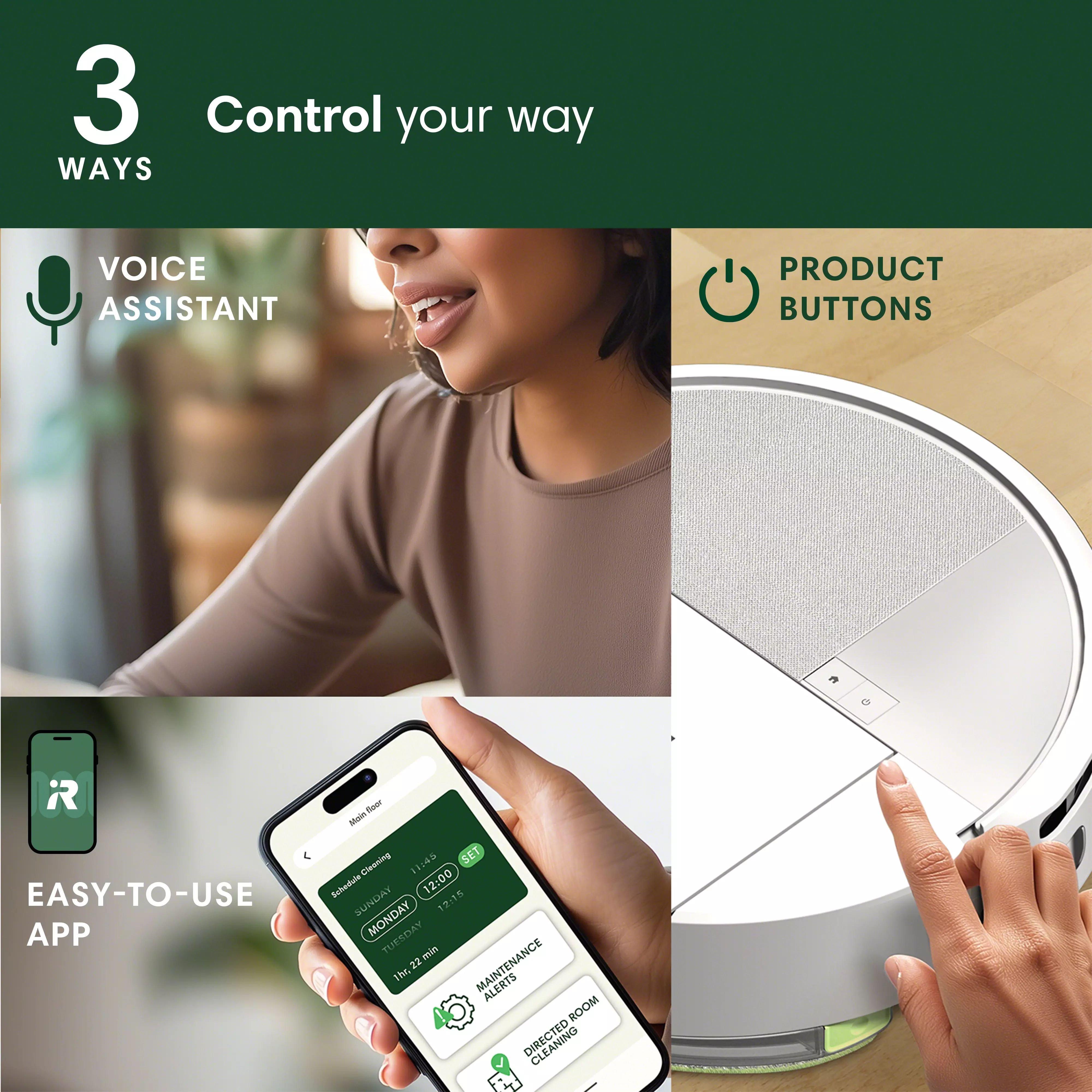 Roomba® 205 DustCompactor™ Combo Robot White