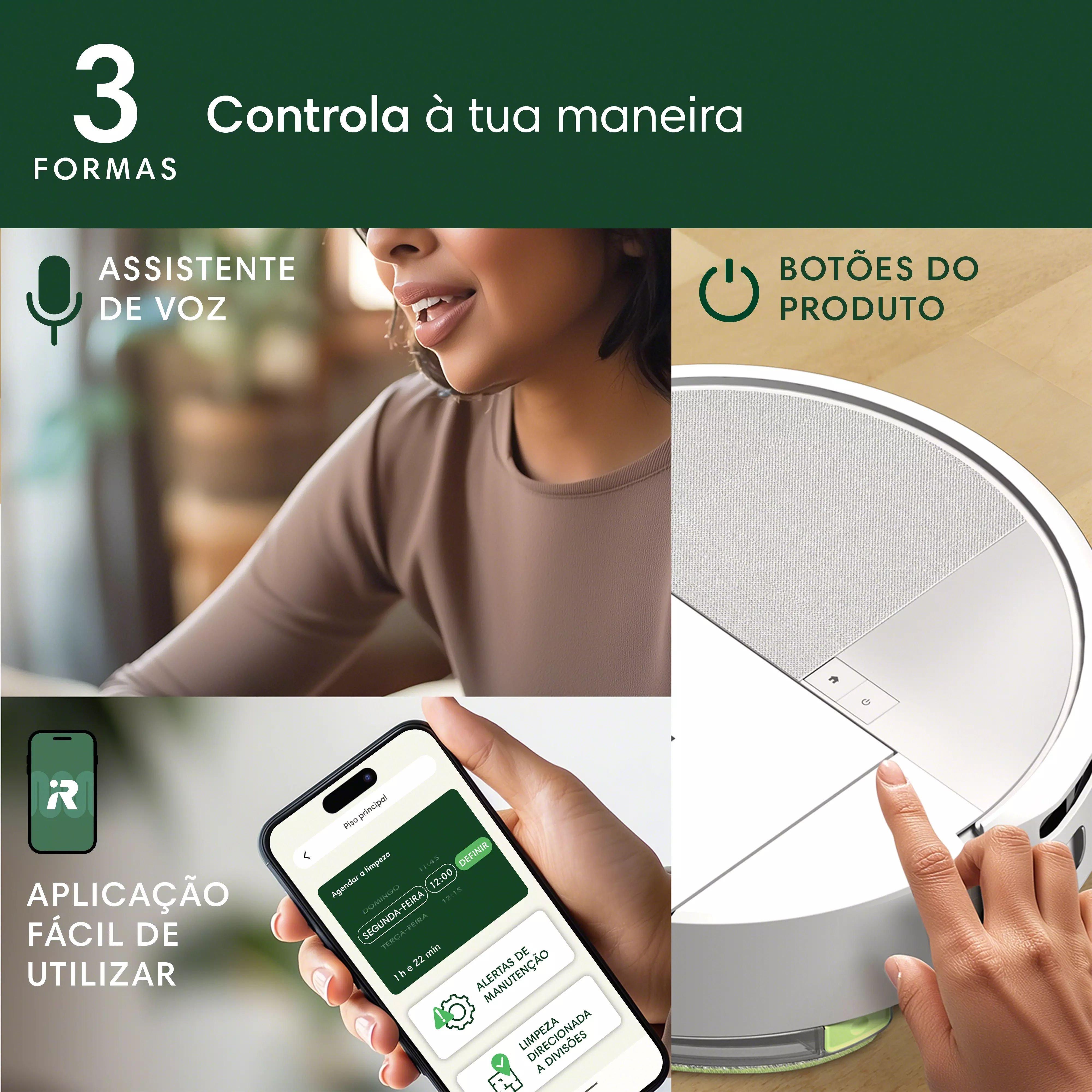Roomba® Combo 205 DustCompactor™ – Branco