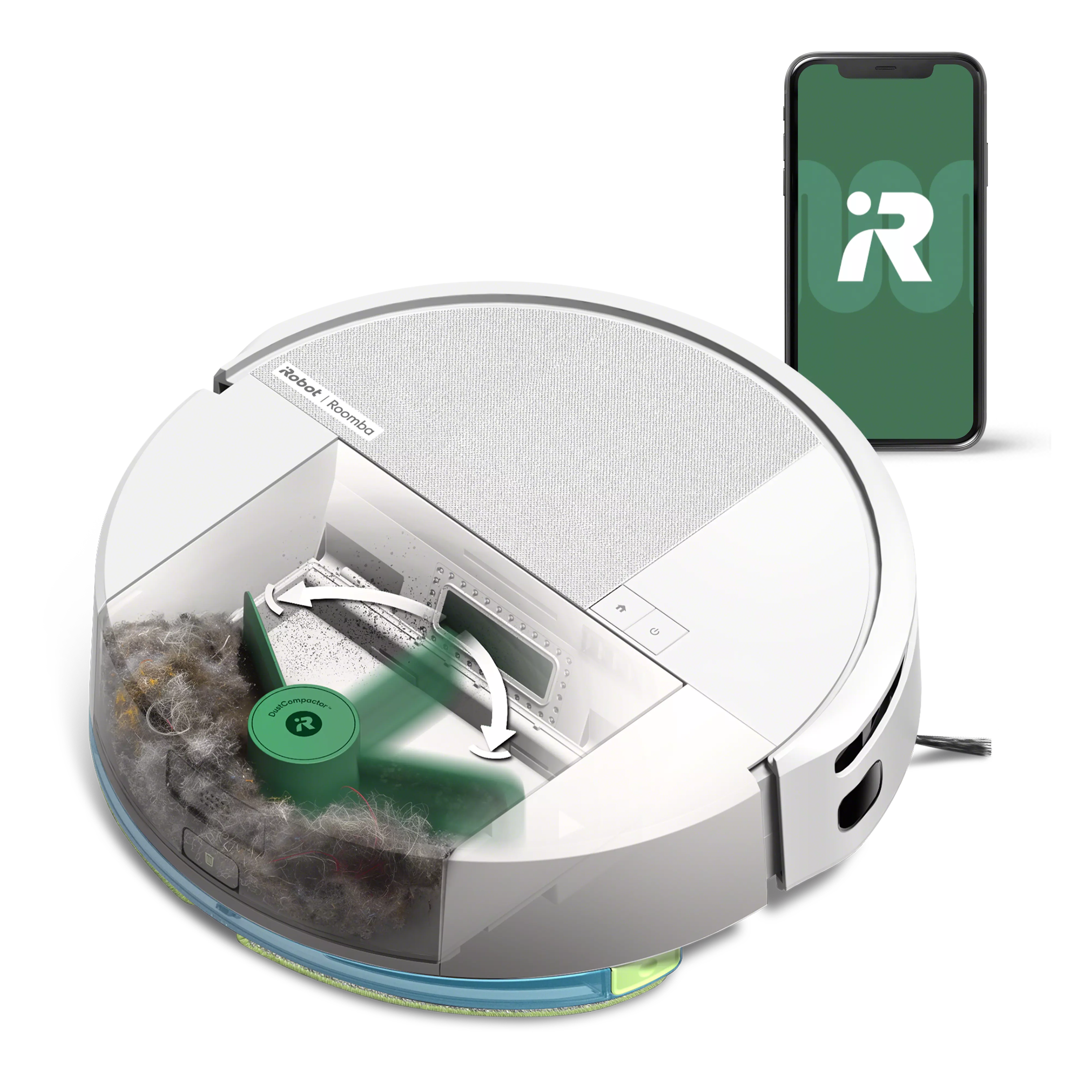 Roomba® 205 DustCompactor™ Combo Robot - White