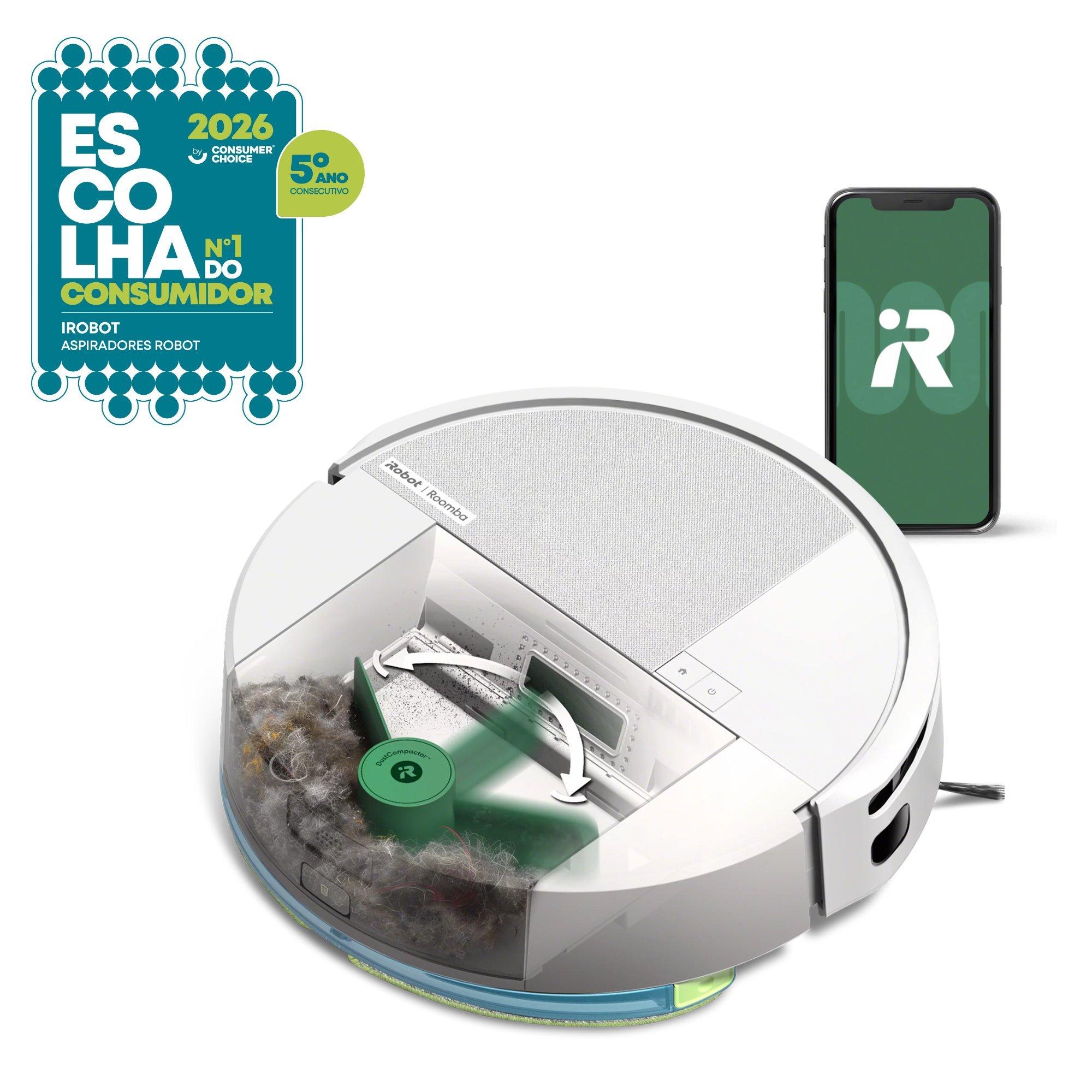 Roomba® Combo 205 DustCompactor™ – Branco