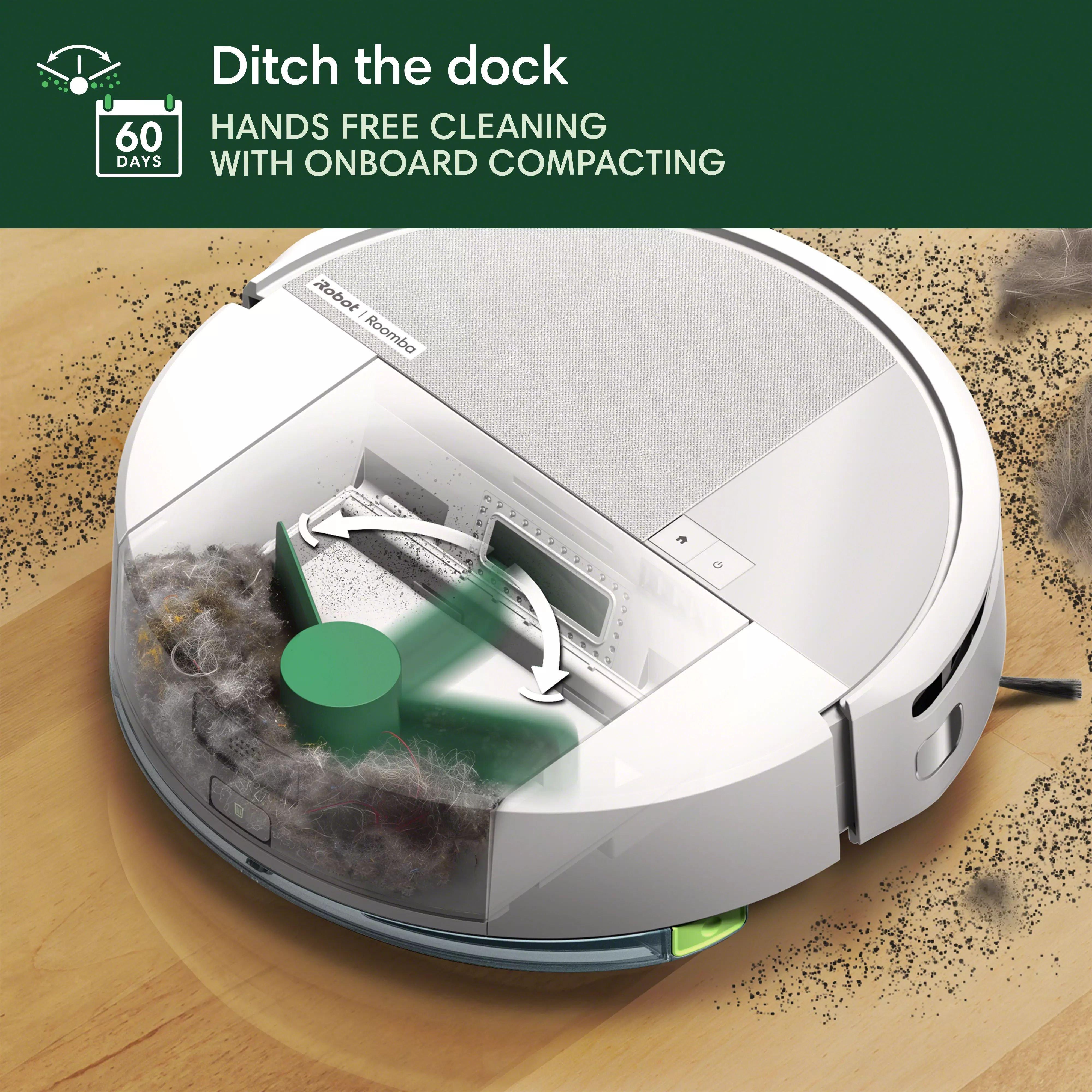 Roomba® 205 DustCompactor™ Combo Robot - White