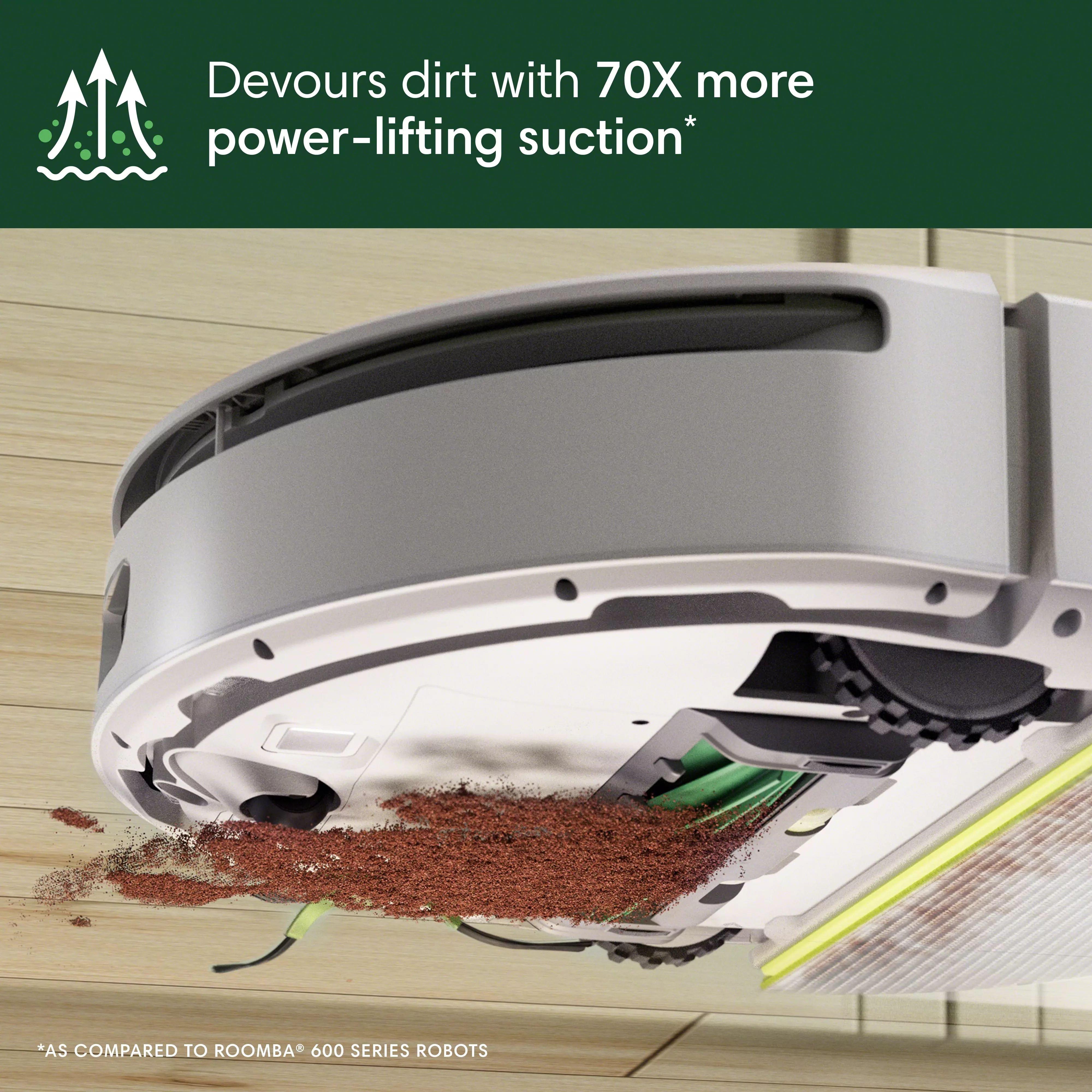 Roomba® 205 DustCompactor™ Combo Robot - White
