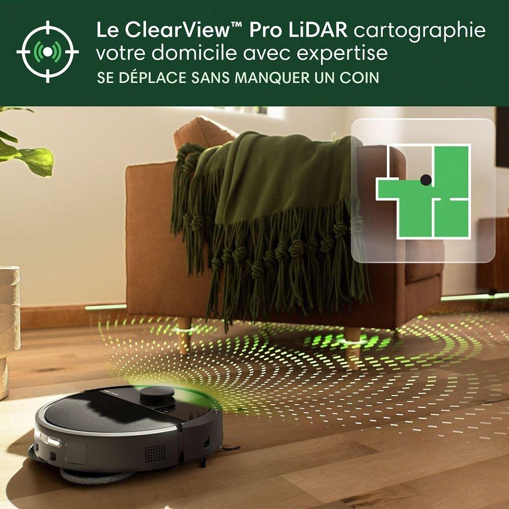 Robot Roomba® Plus 505X Combo + Station AutoWash™ | NOIR
