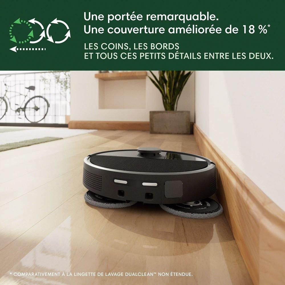 Robot Roomba® Plus 505 Combo + Station AutoWash™ | NOIR