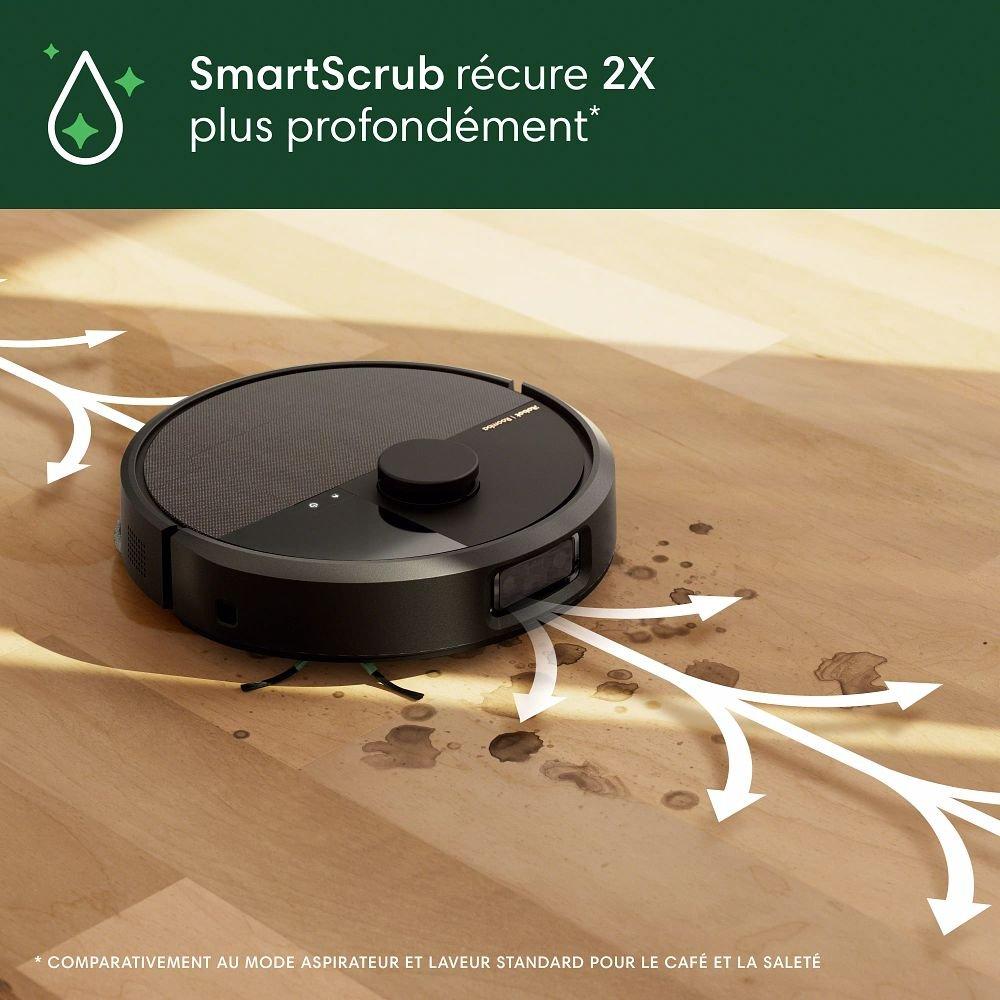 Robot Roomba® Plus 505 Combo + Station AutoWash™ | NOIR