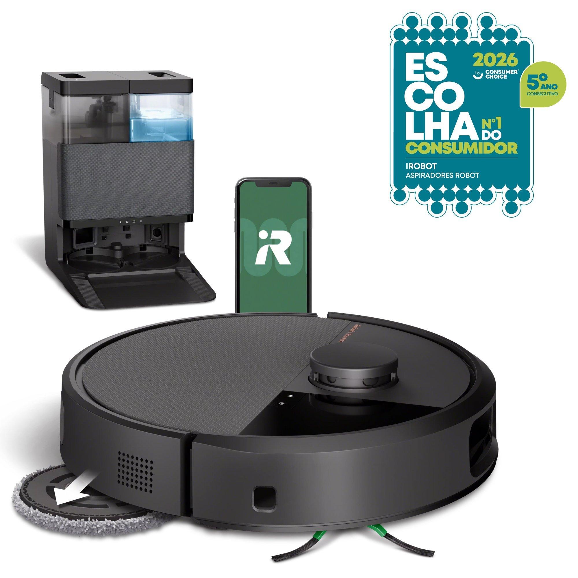 Roomba® Combo 505 Plus + Base AutoWash™ – Preto
