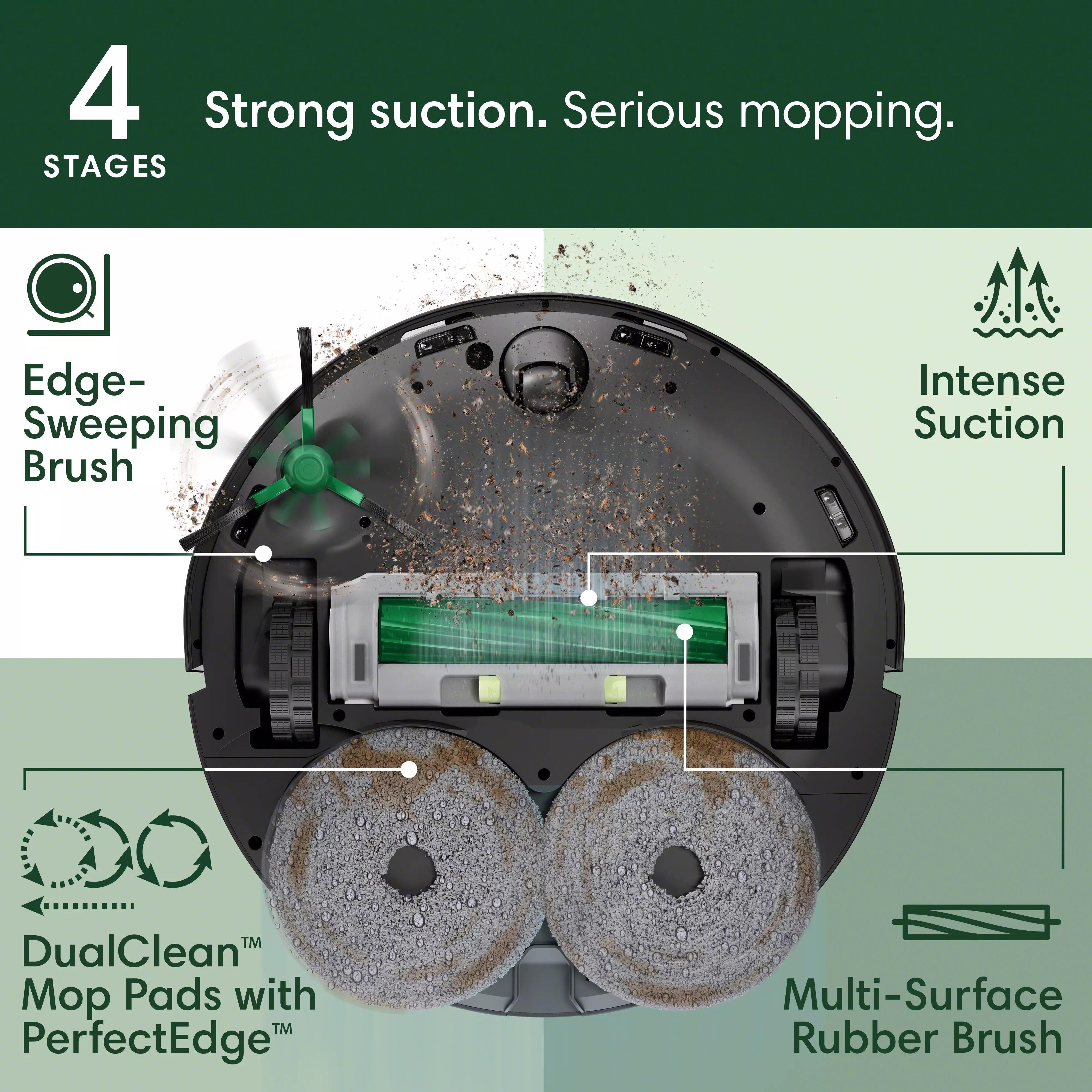 【新品】Roomba Plus 505 Combo ロボット+ AutoWash Amazon.com - iRobot Roomba Plus 505 Combo Robot Vacuum & Mop