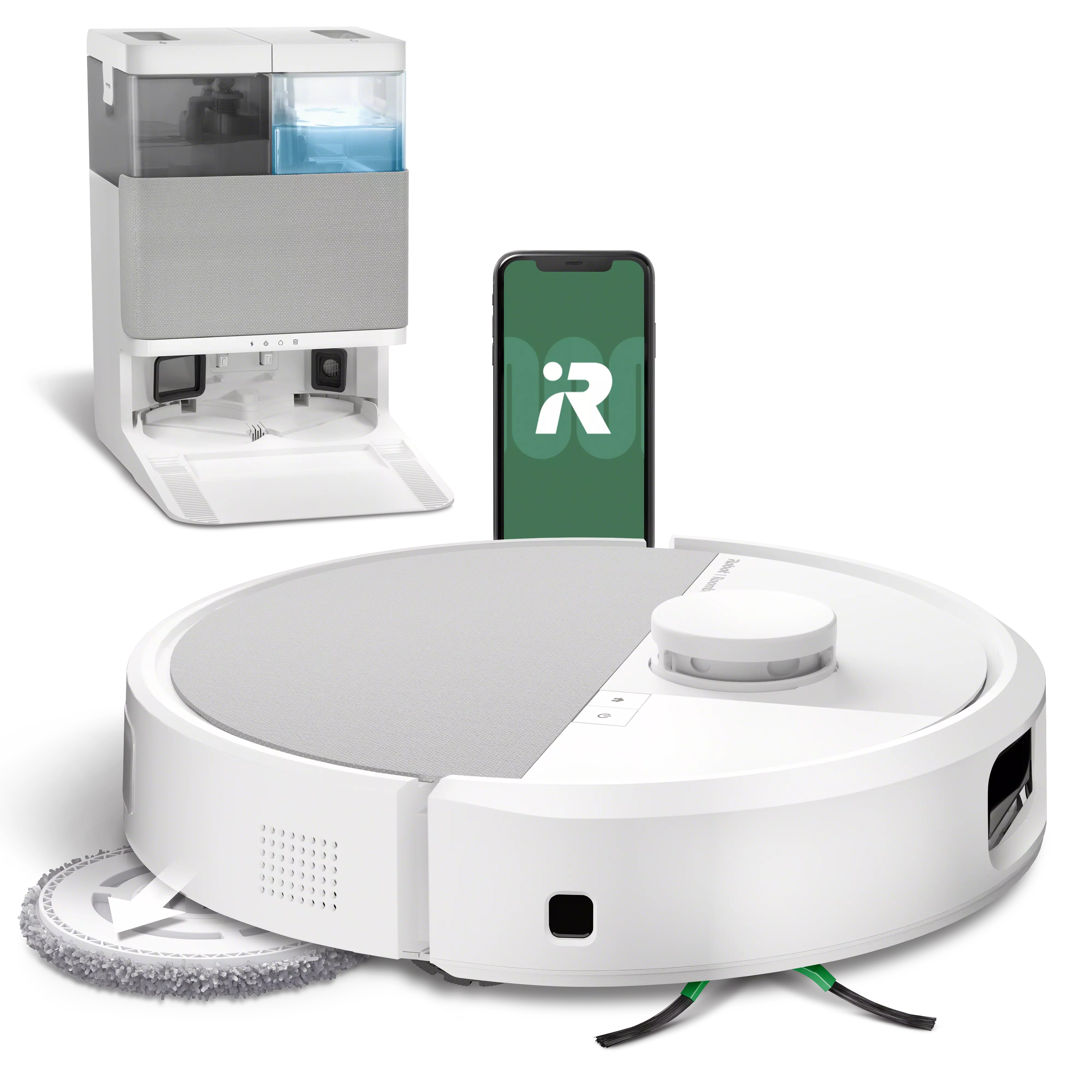 Roomba® Plus 505 Combo Robot + AutoWash™ Dock - White
