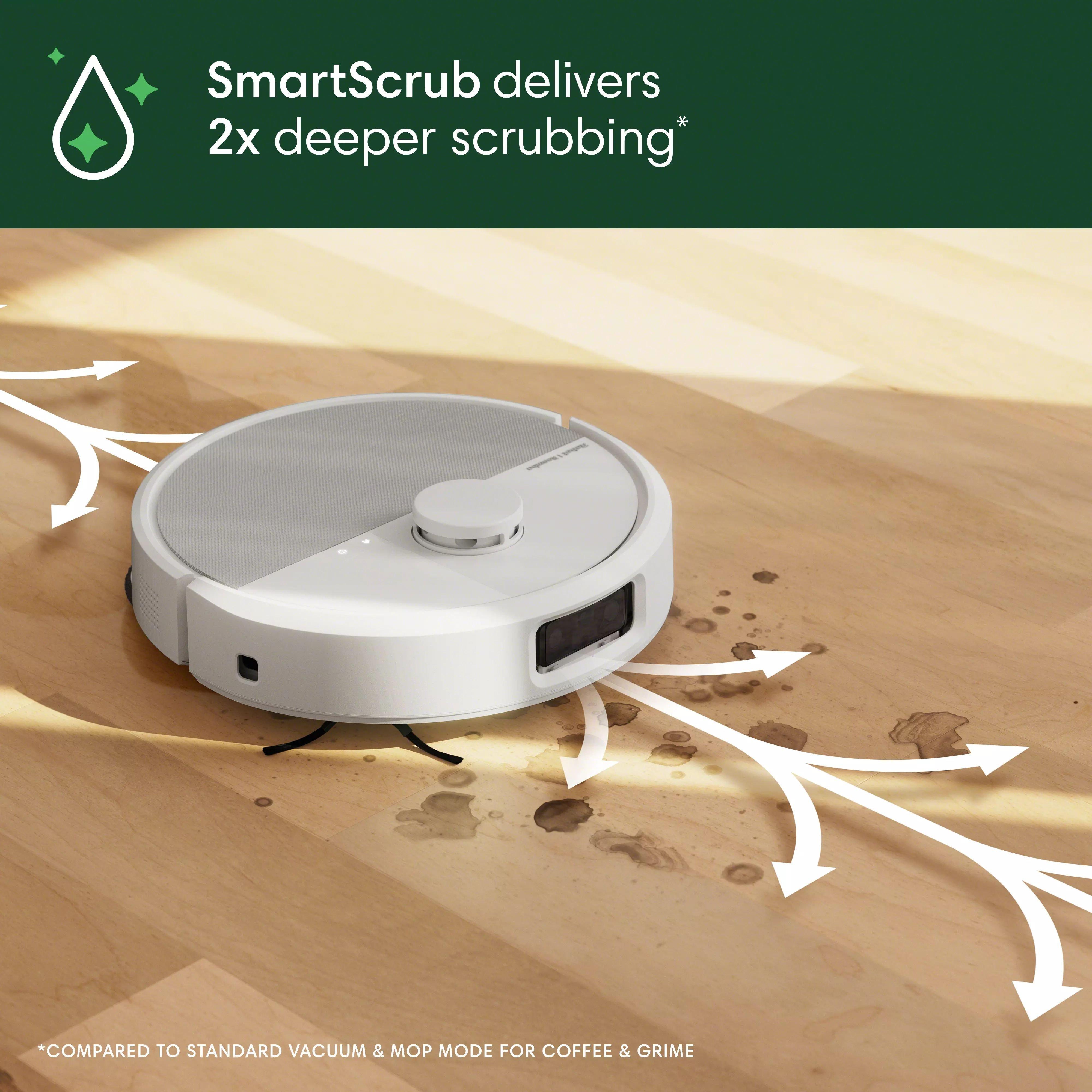 Roomba® Plus 505 Combo Robot + AutoWash™ Dock - White