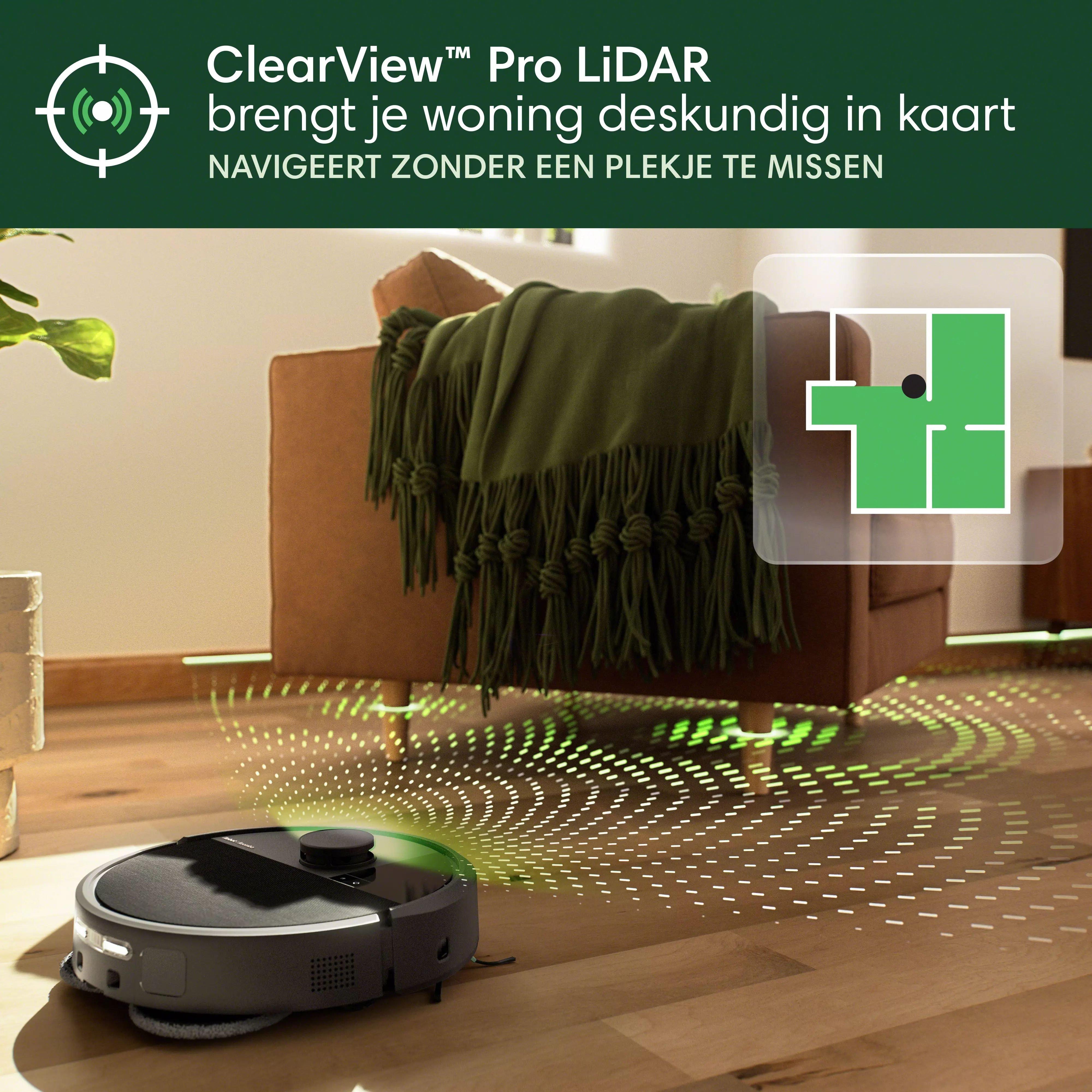 Roomba® Plus 506 Combo Robot + AutoWash™ Dock - Zwart